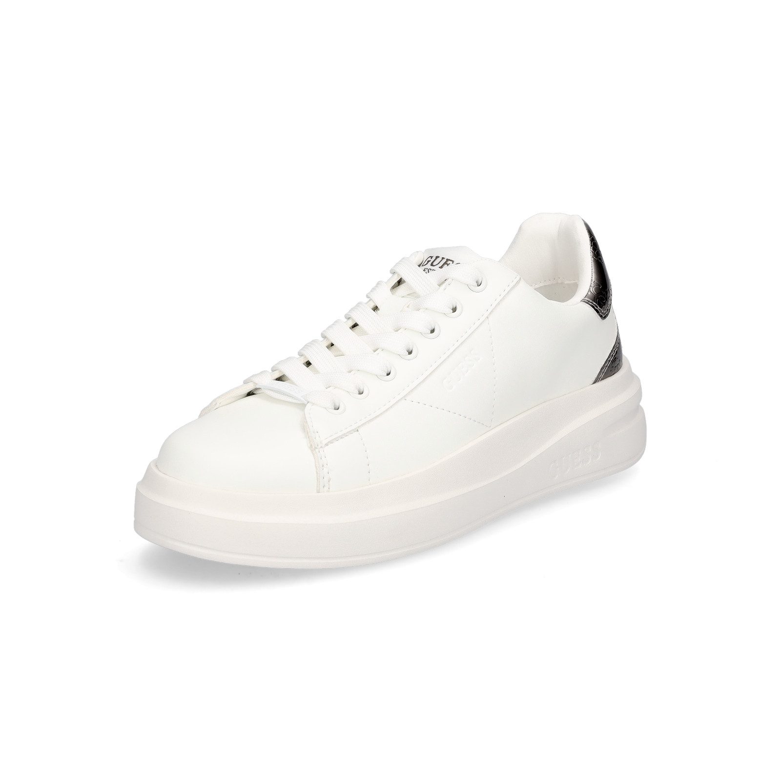 Guess Guess Damen Sneaker Elbina weiß metallic Sneaker günstig online kaufen