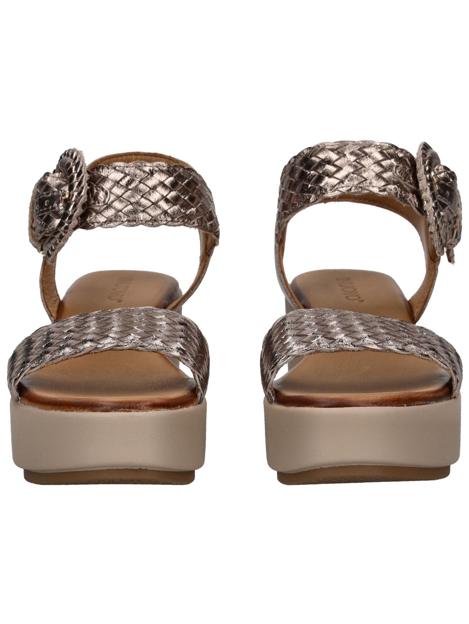 INUOVO Sandalen Leder . Keilsandalette