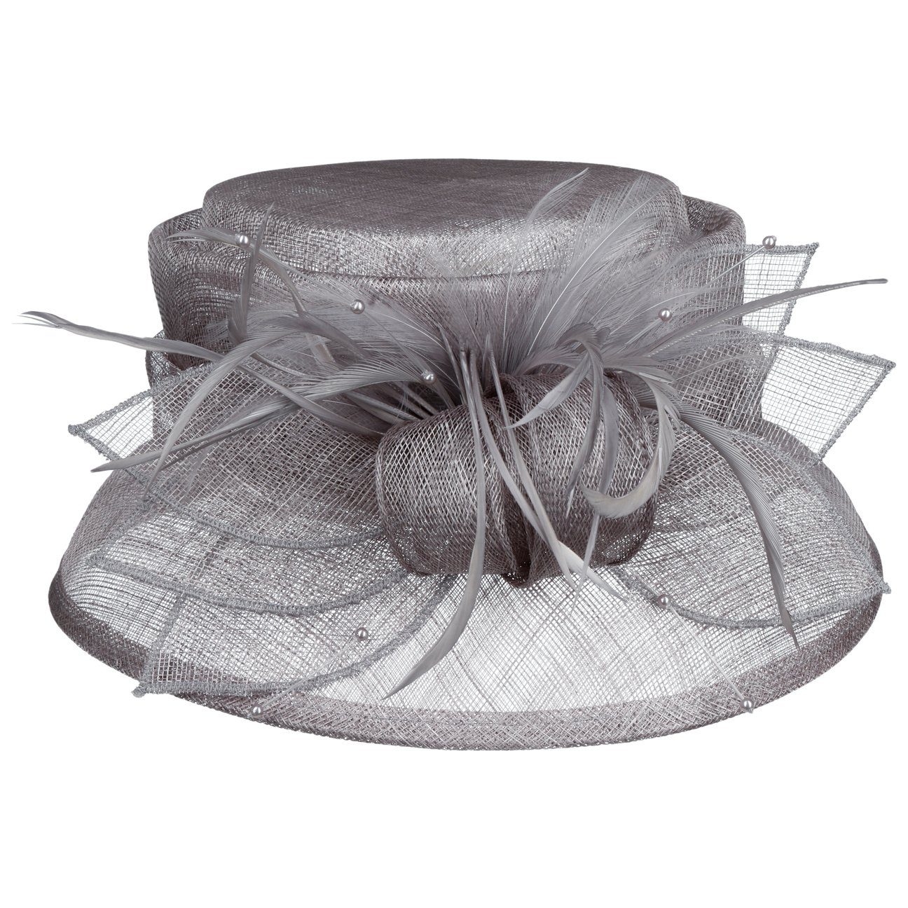 McBurn Strohhut (1-St) Fascinator, Made in Italy