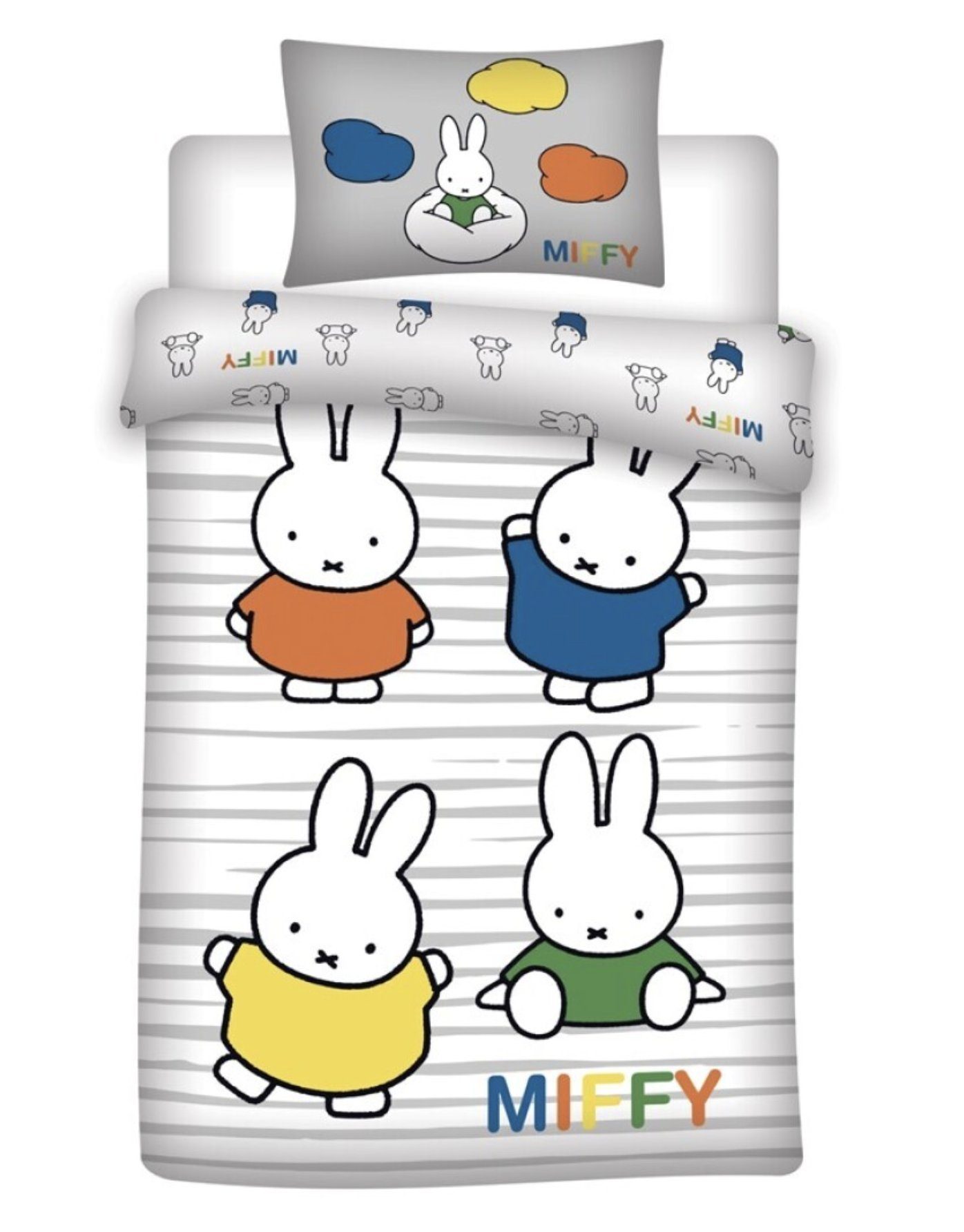 Babybettwäsche Miffy Bettwäsche Babybettwäsche 100 x 135 cm