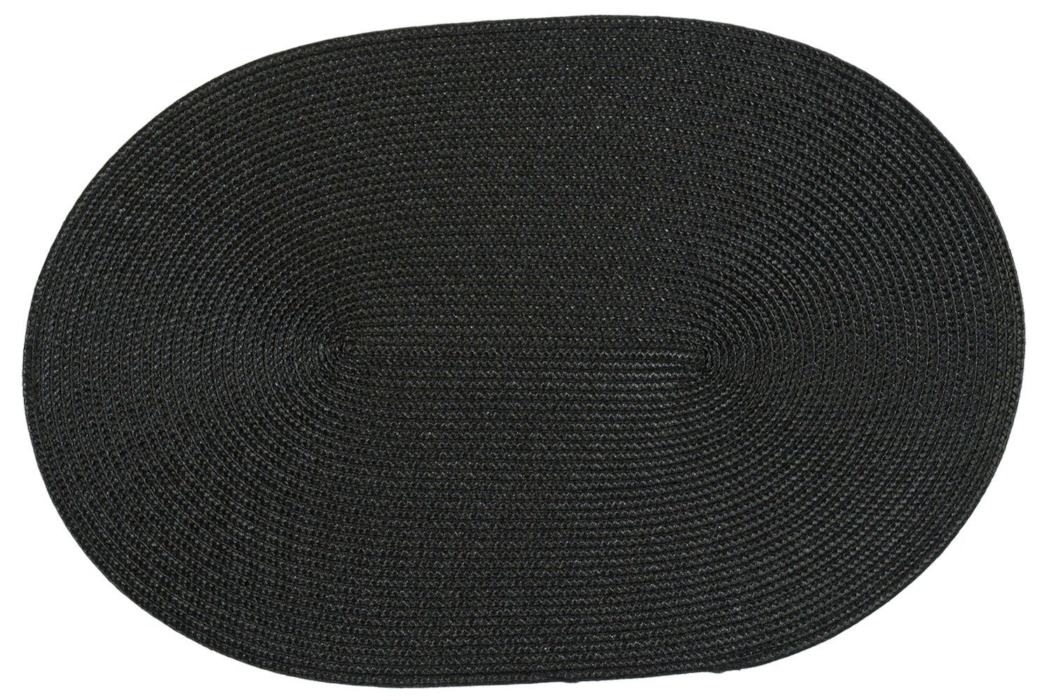 Haus und Deko Platzset Platzset oval ca. 45x30 cm Bast Optik Platzdeckchen günstig online kaufen