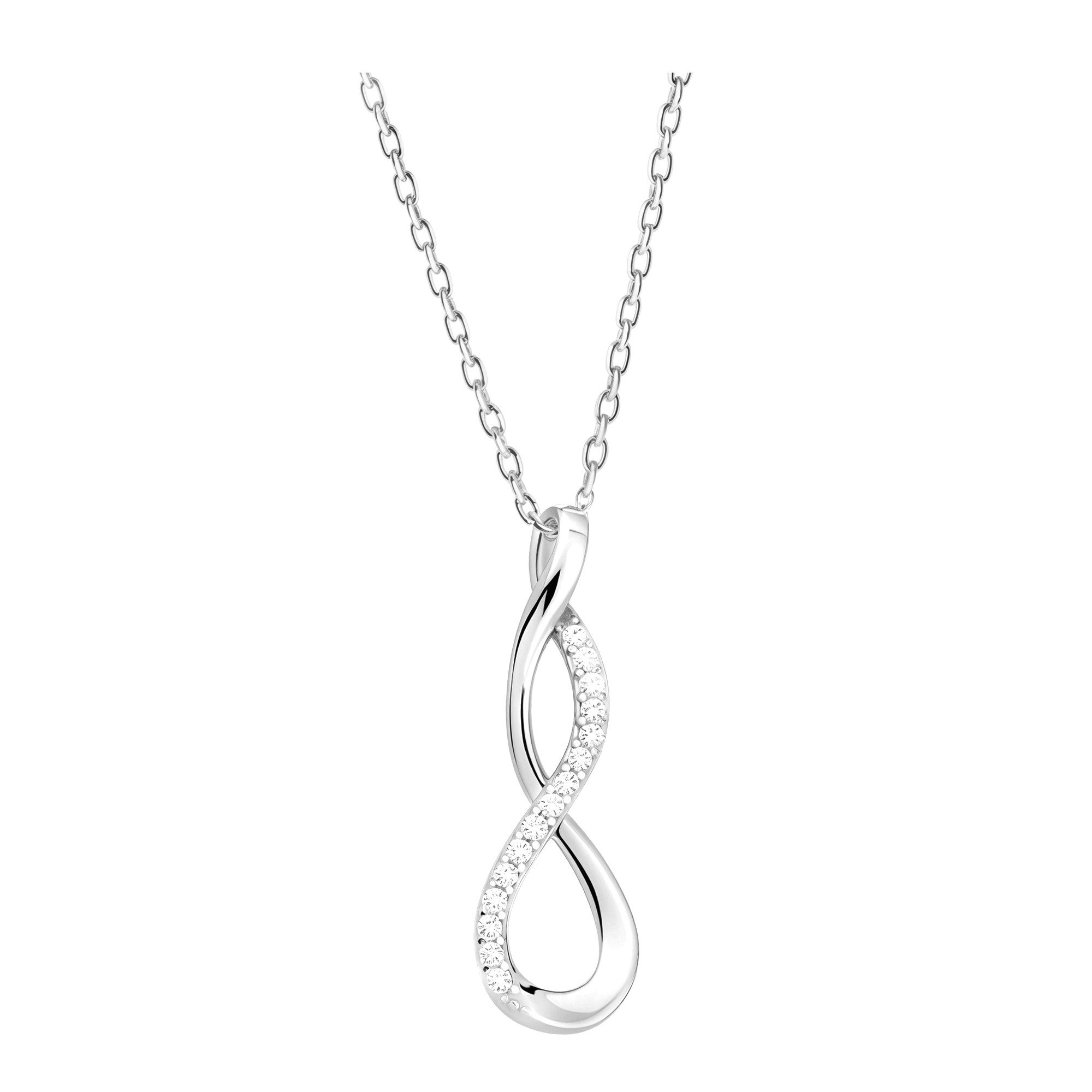 Sofia Milani Kette mit Anhänger Unendlich, 925 Silber Damen Schmuck - N0758 günstig online kaufen