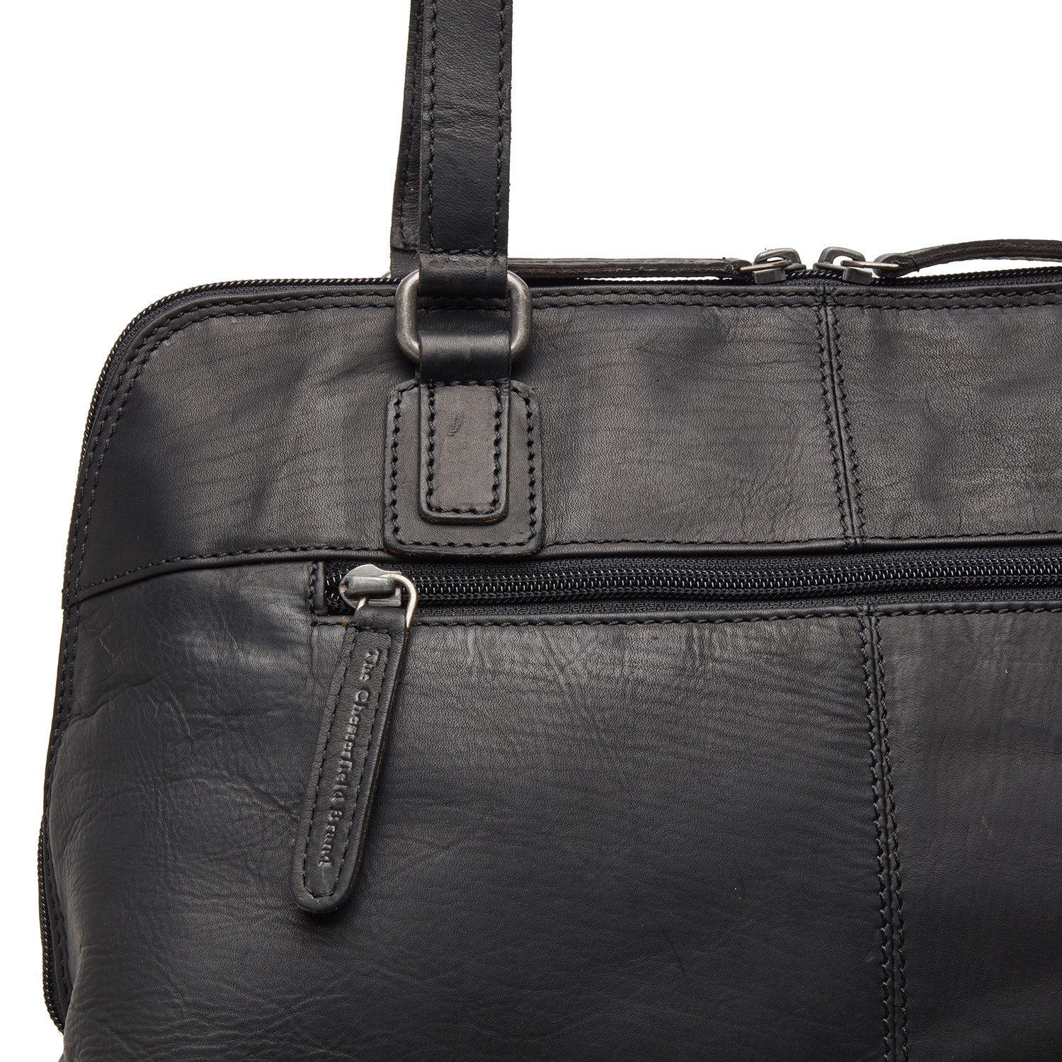 The Chesterfield Brand Umhängetasche C48.1221 Santorini Schultertasche Wax Pull Up Leder (Stück, 1-tlg., 1), Leder