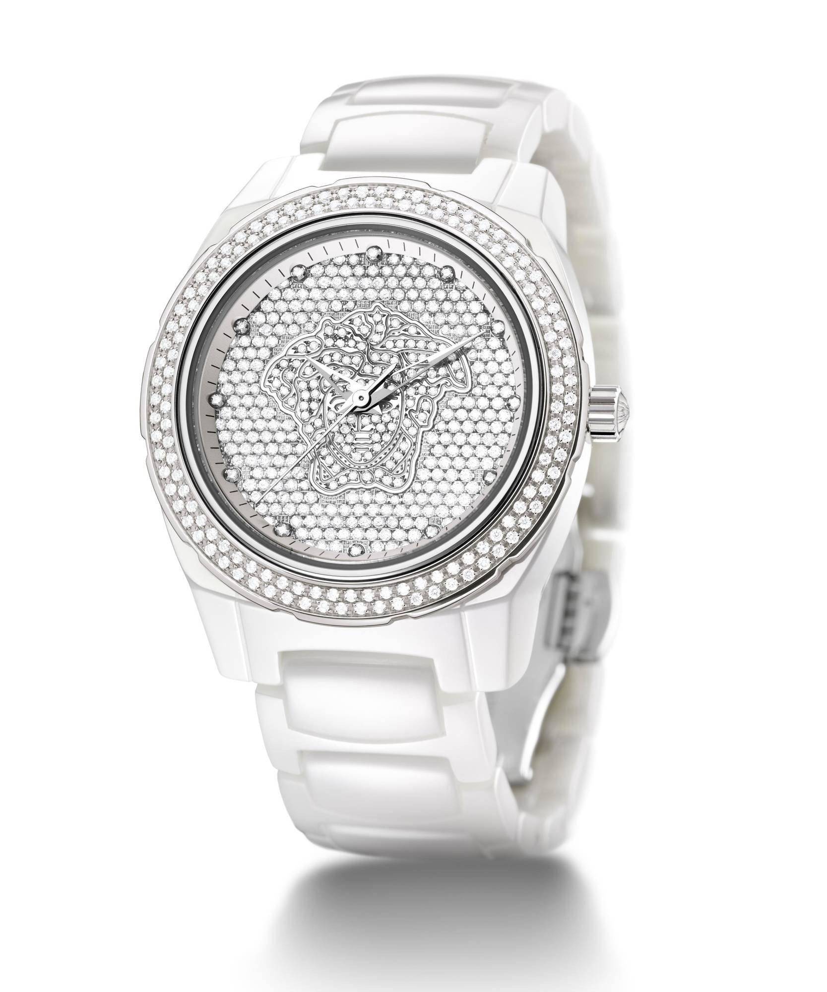 Versace Luxusuhr DV One Full Diamond