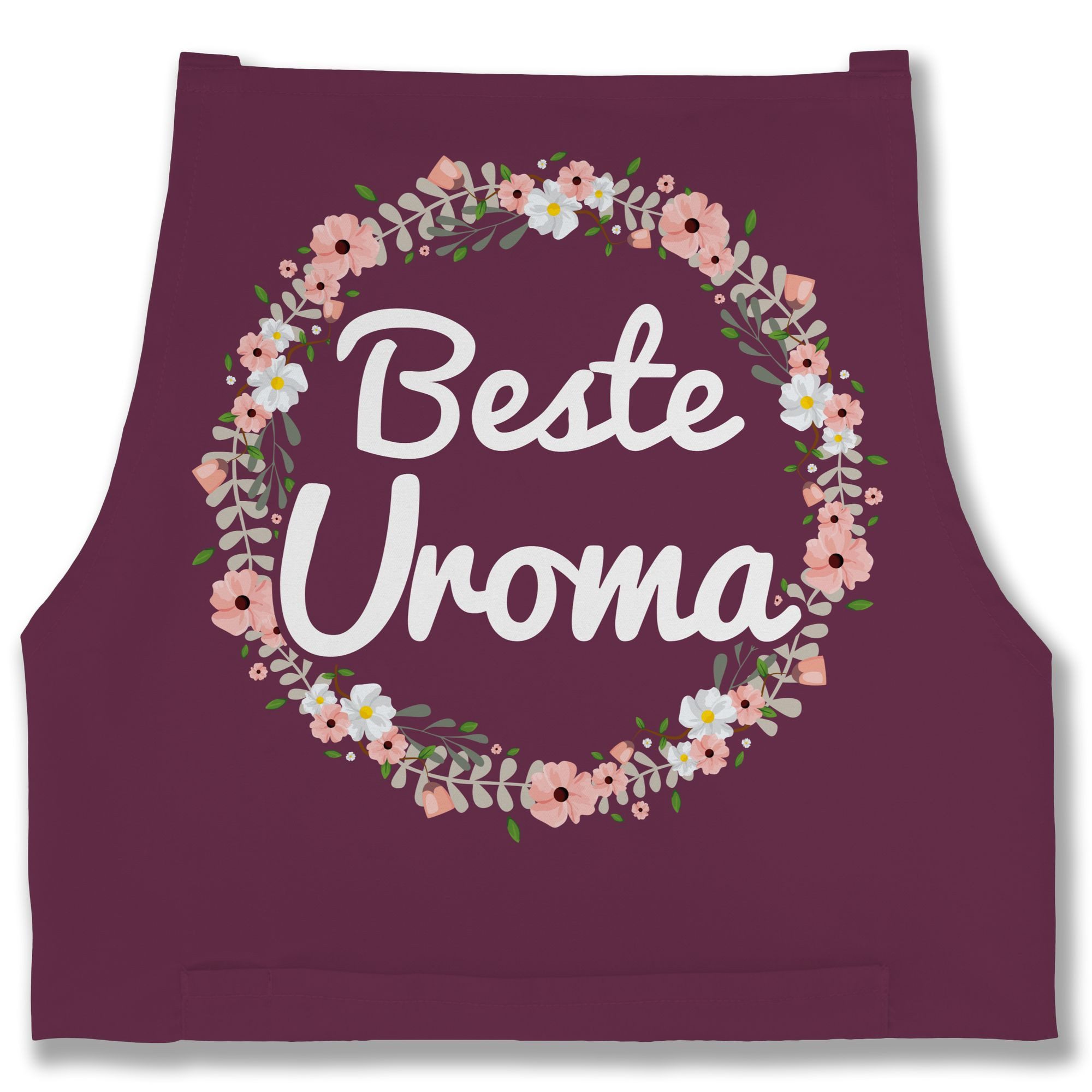 Shirtracer Kochschürze Beste Uroma Geschenk, (1-tlg), Oma Großmutter Omi