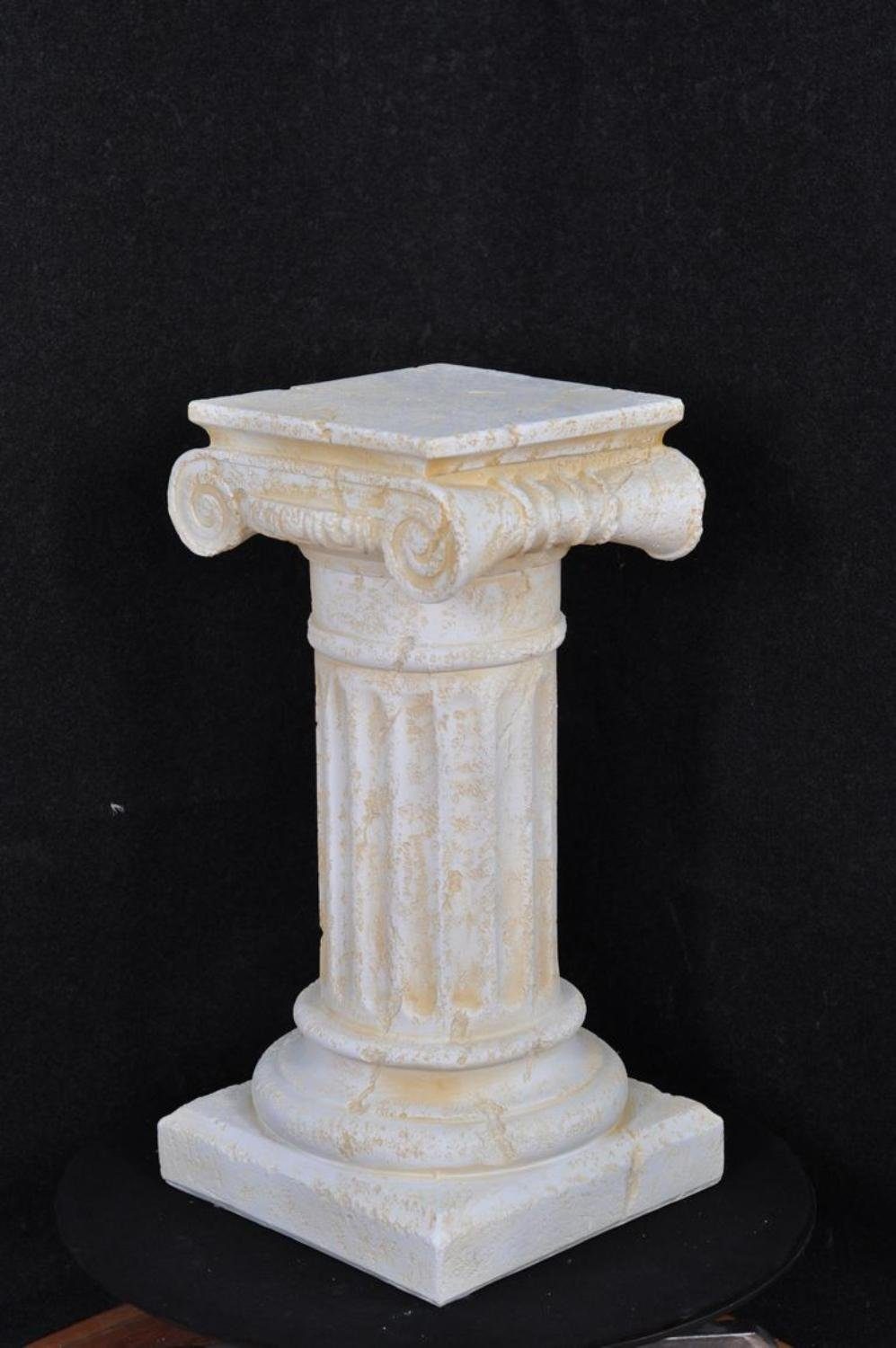 JVmoebel Skulptur, Säule Römische Ständer Figur Marmor Säulen Skulptur 1632 Dekoration