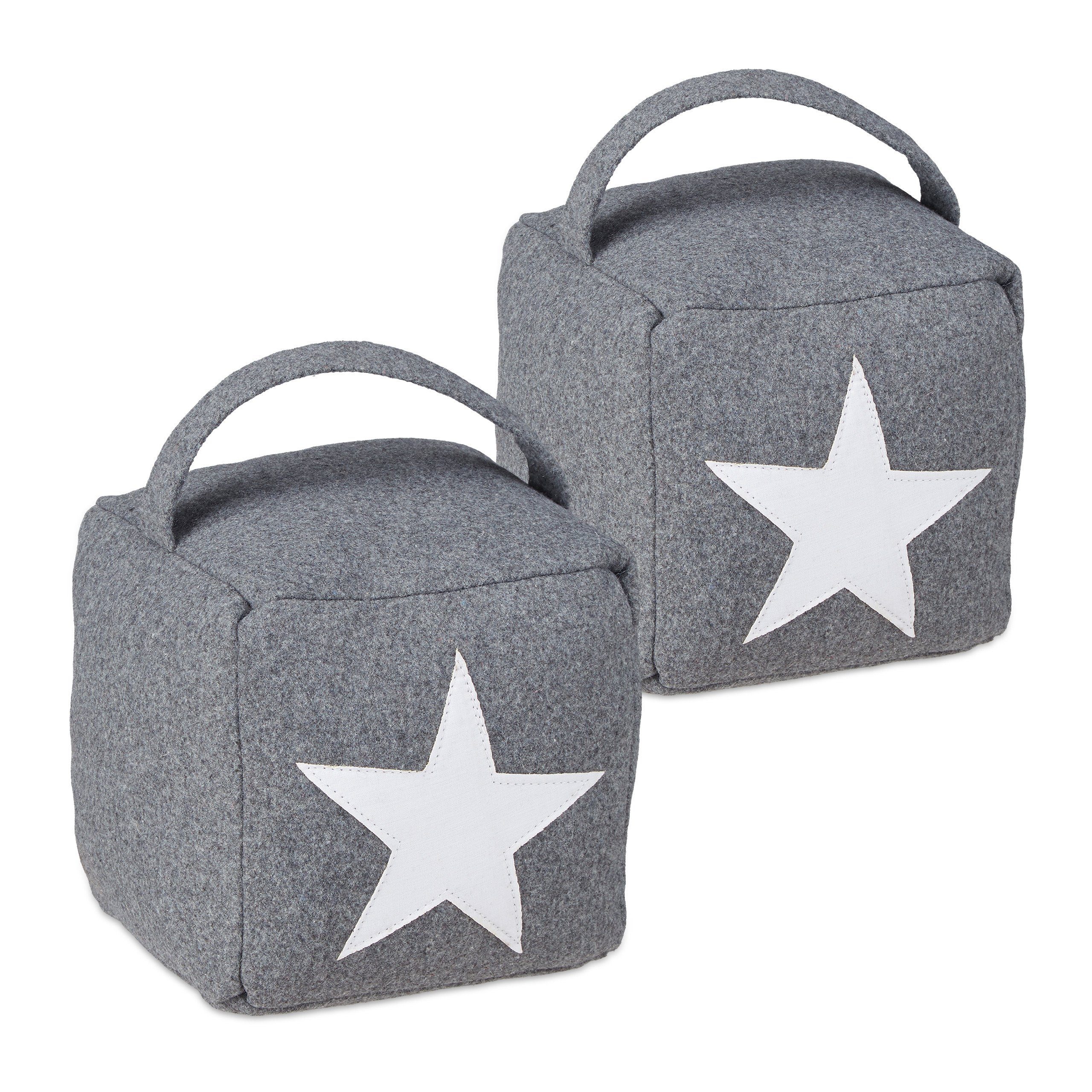 relaxdays Türstopper 2 x Türstopper Stern günstig online kaufen