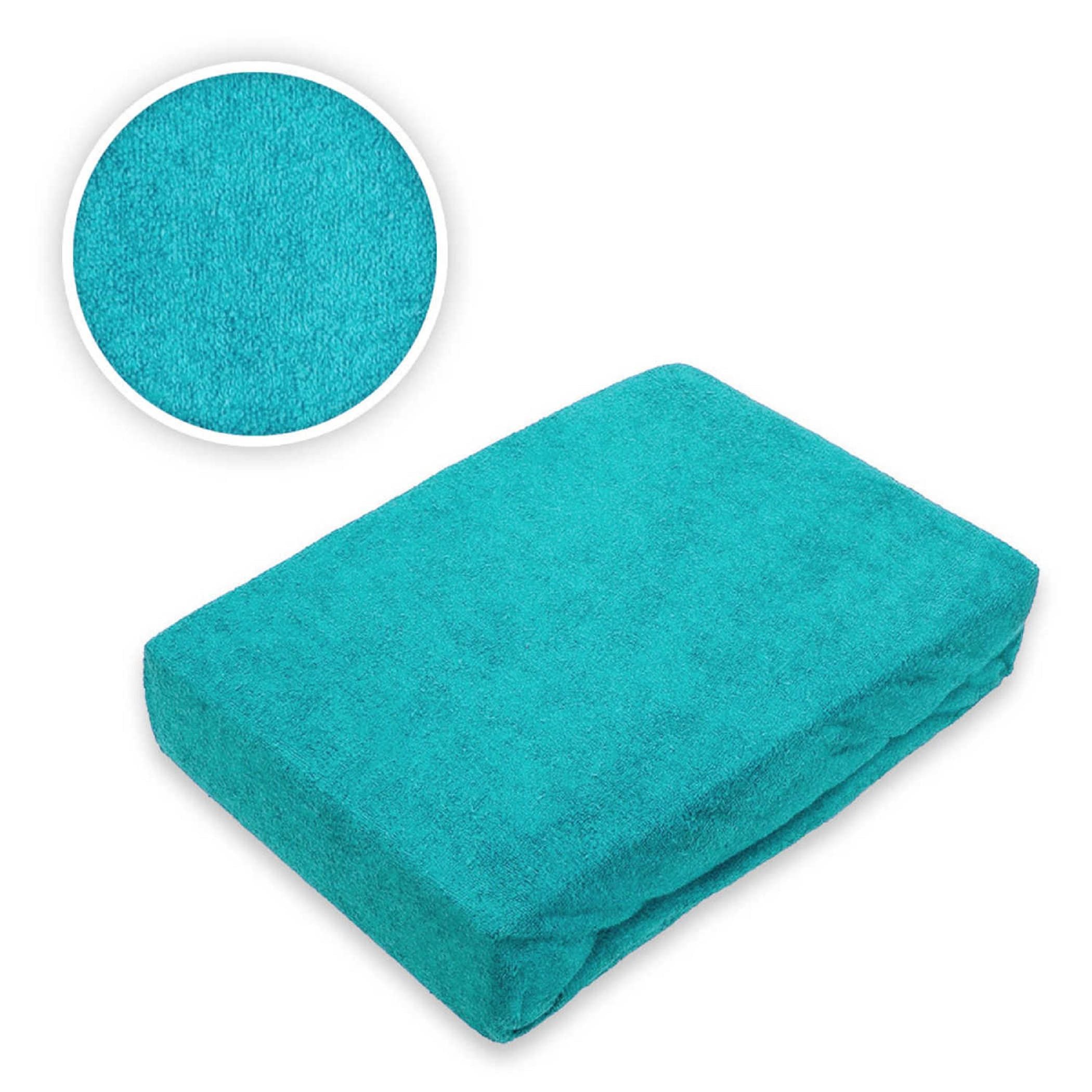 EXKLUSIV HEIMTEXTIL Spannbettlaken Frottee Spannbettlaken mit Rundumgummizug, Frottee, Gummizug: rundum, (1 Stück), mit Rundumgummizug