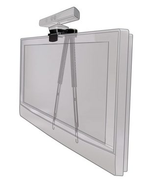 PDP - Performance Designed Products Wand-Halterung Halter TV Clip Mount Kit TV-Wandhalterung, (Offiziell lizenziert, passend für Microsoft Xbox 360 Kinect-Sensor)