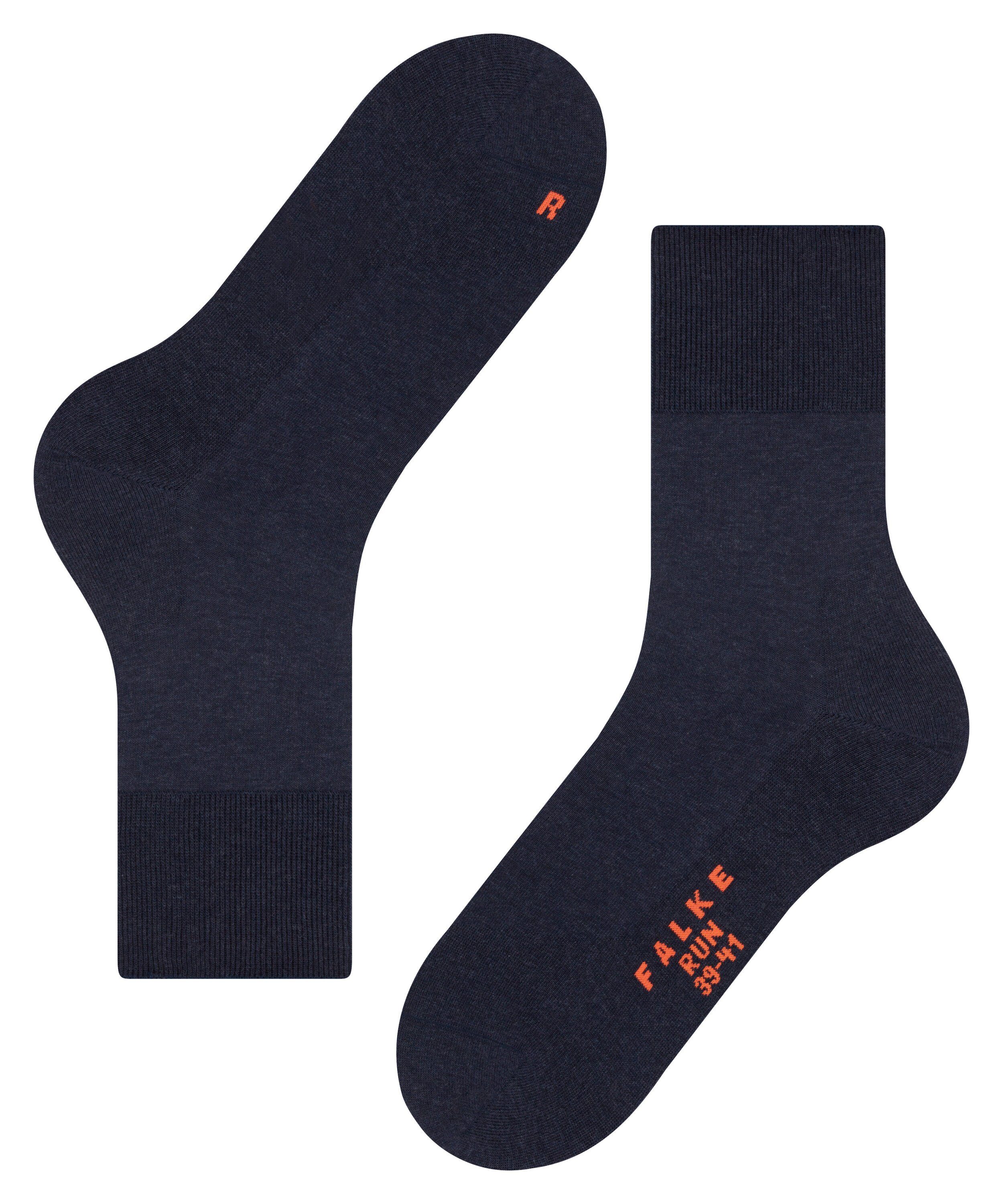 navyblue m FALKE (6490) (1-Paar) Socken Run