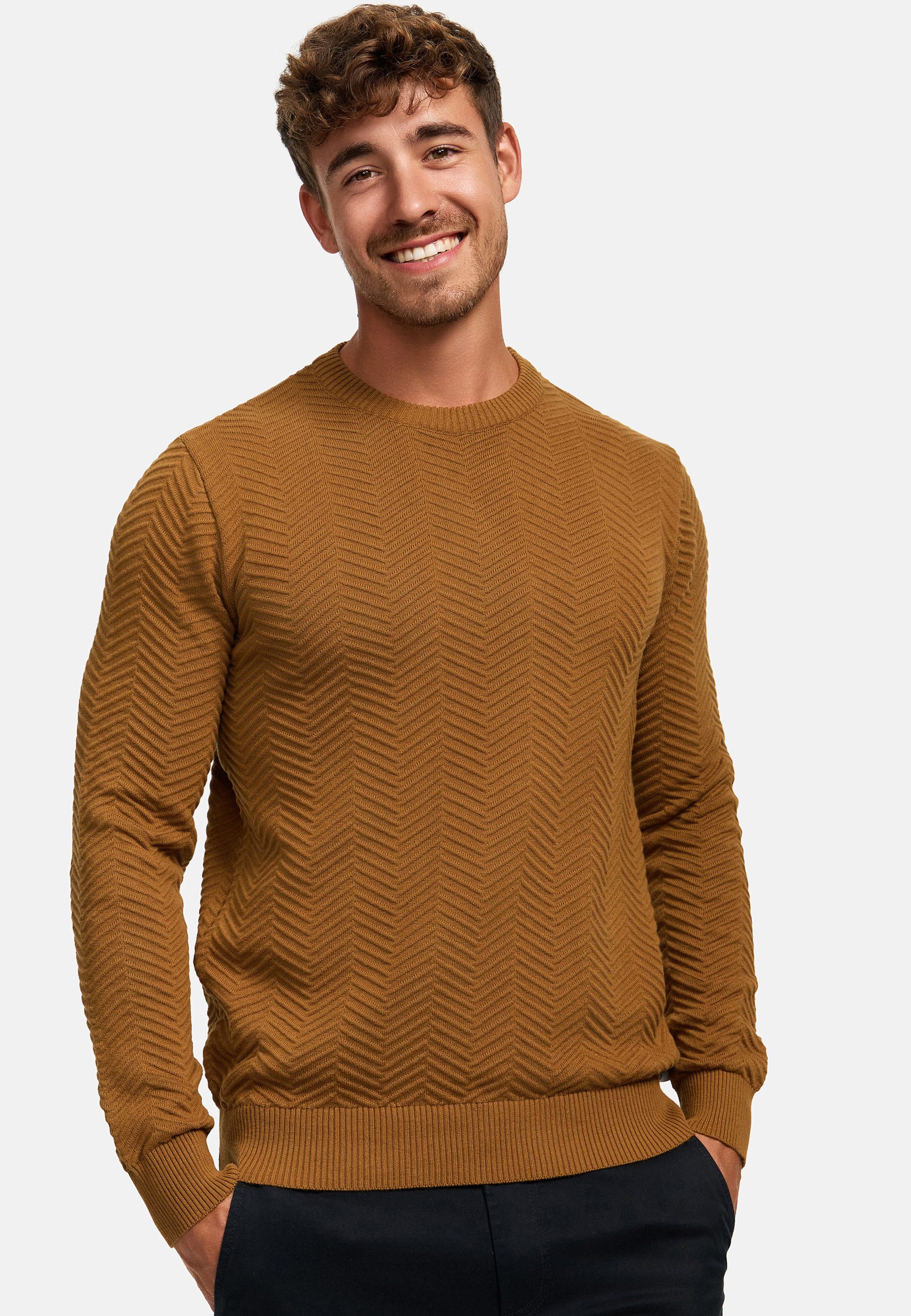 Kronstadt Strickpullover Herren KSCarlo Pullover Herrenpullover