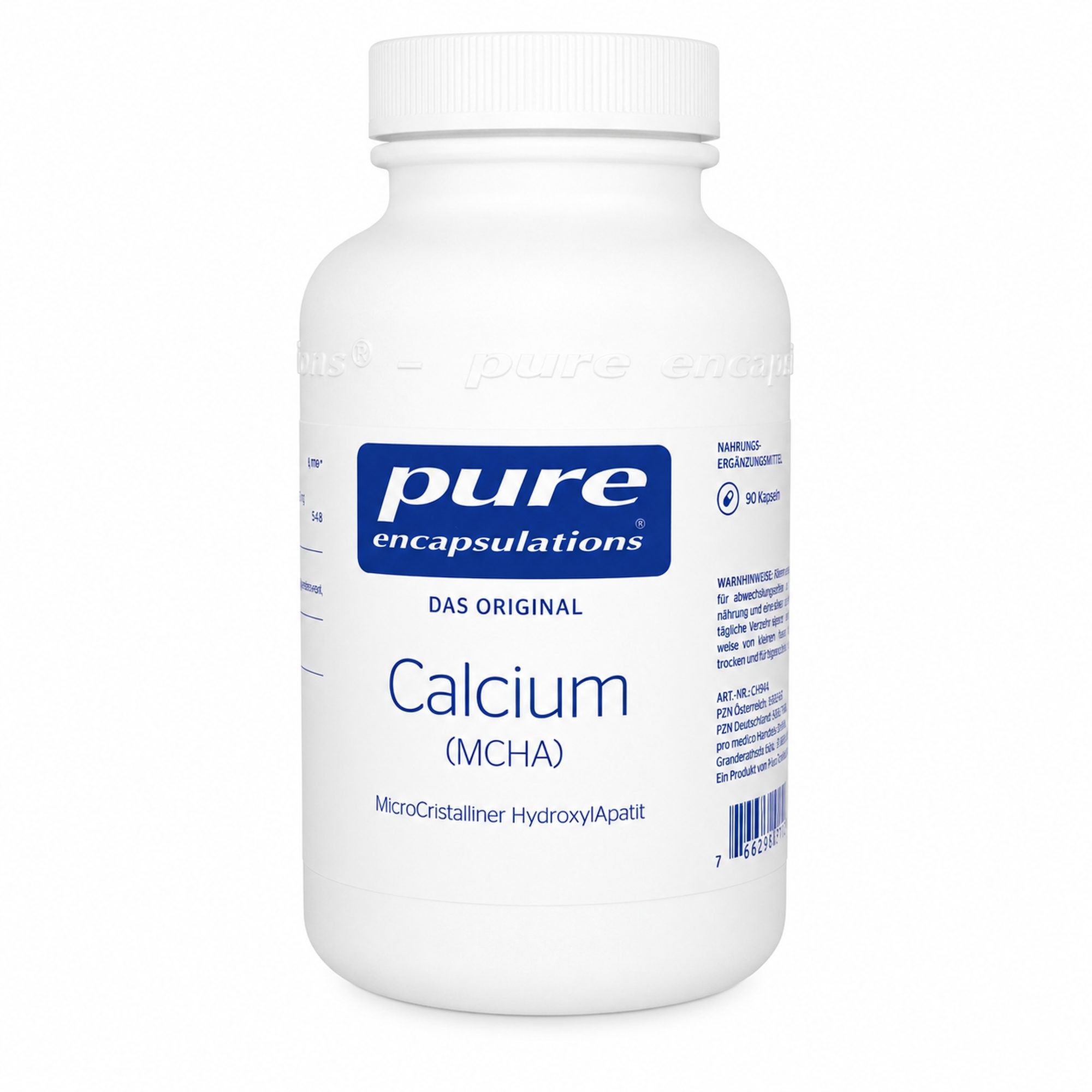 pro medico GmbH PURE ENCAPSULATIONS Calcium MCHA Kapseln Kapseln
