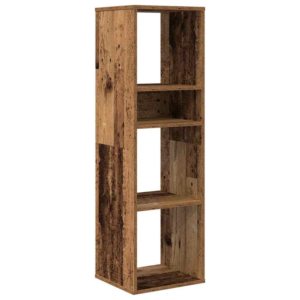 vidaXL Bücherregal Bücherregal Altholz-Optik 34x31x112 cm günstig online kaufen
