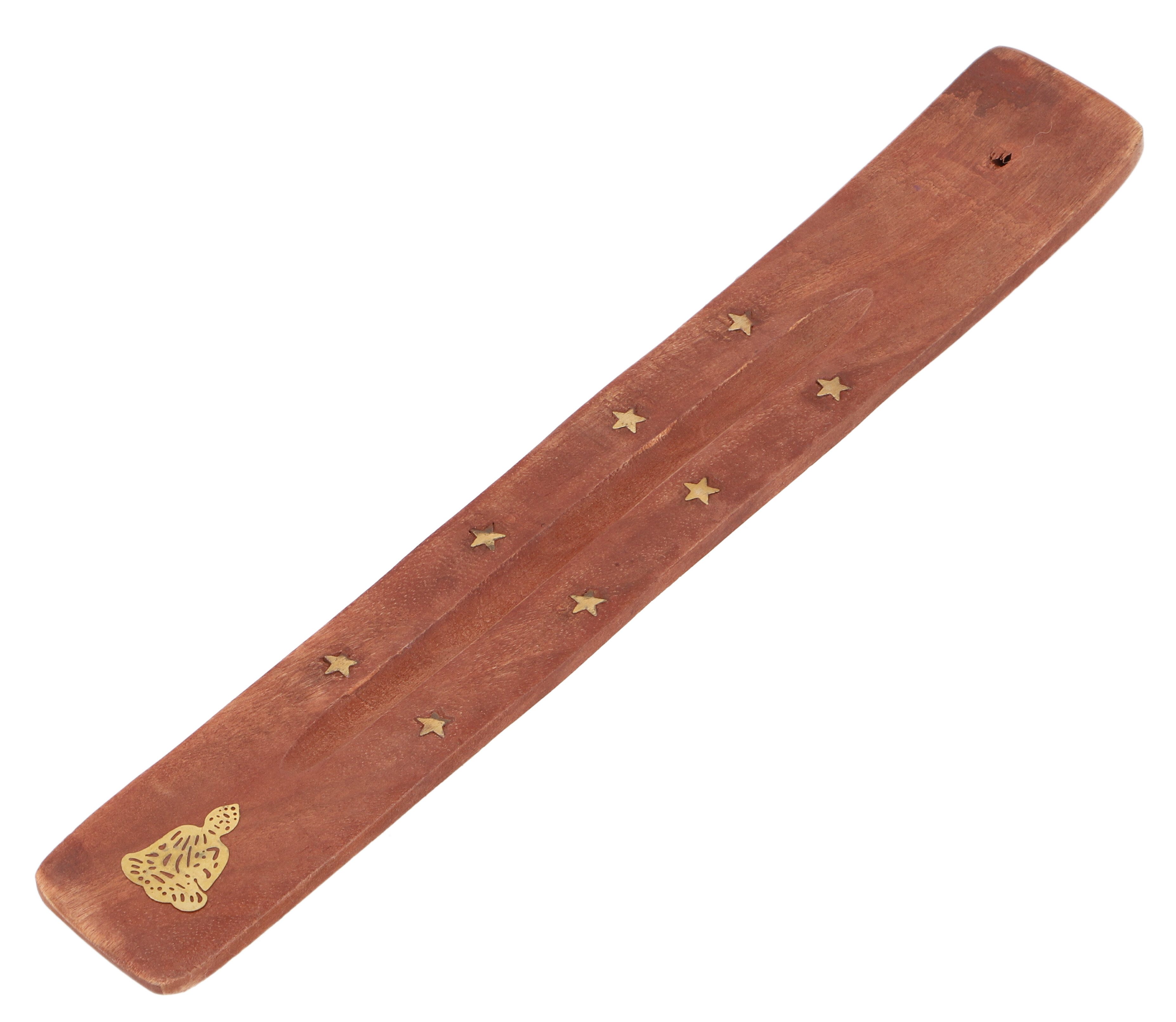 Guru-Shop Räucherstäbchen-Halter Держатель ароматической палочки handgefertigt mit..