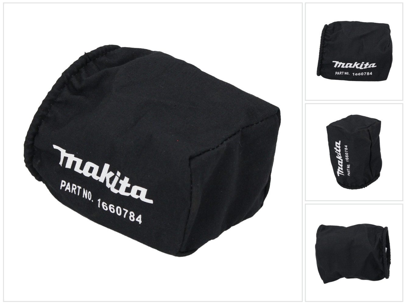 Makita Fangkorb Staubsack aus Stoff (166078-4) für BO 5031 / 5041 / 4555 / 4565