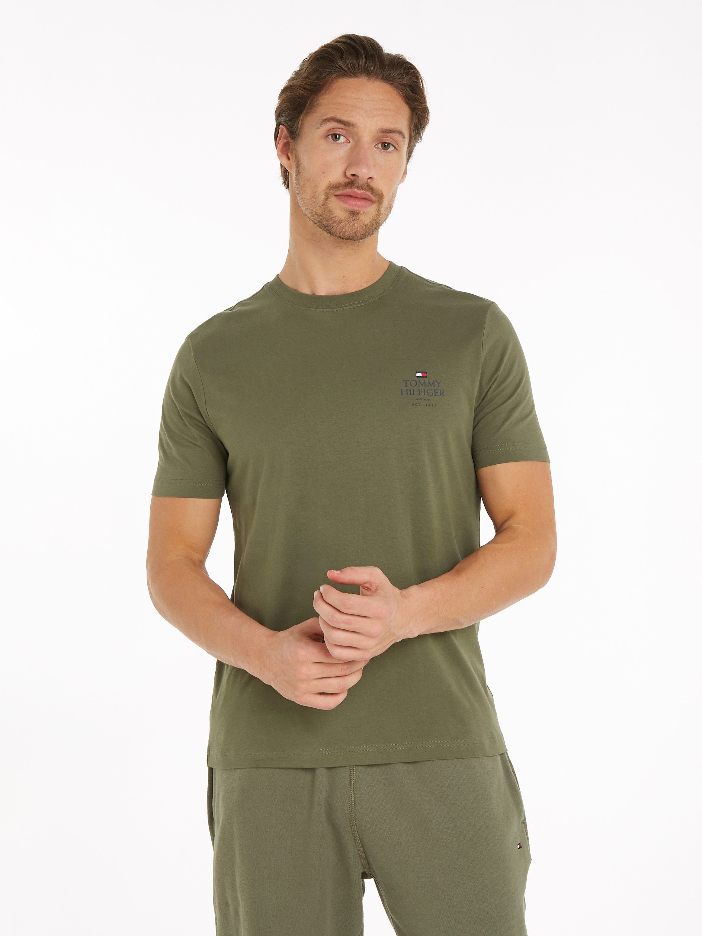 Tommy Hilfiger T-Shirt HILFIGER STACK TEE günstig online kaufen