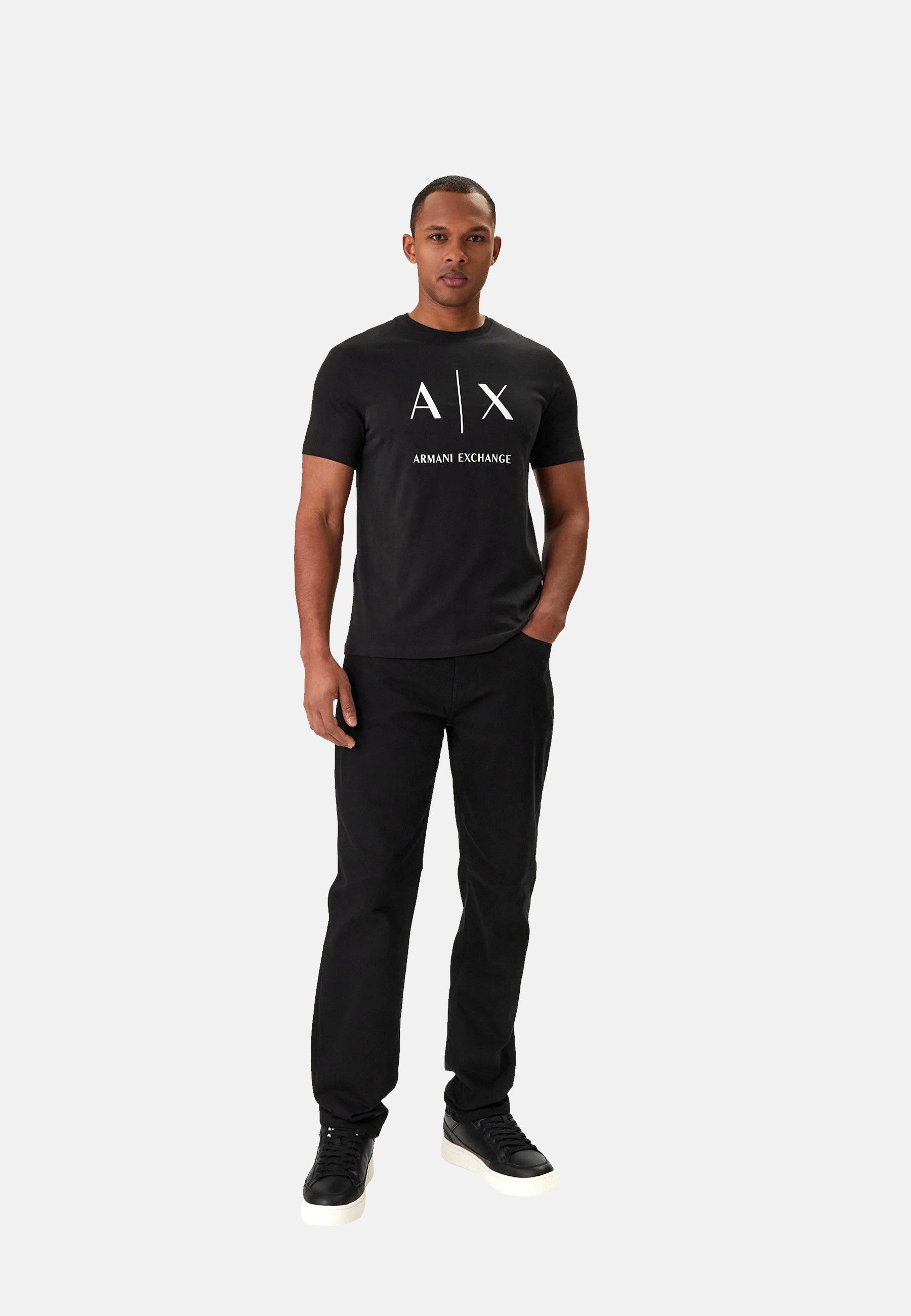 AIX ARMANI EXCHANGE T-Shirt T-Shirt Kurzarmshirt (1-tlg., 1)