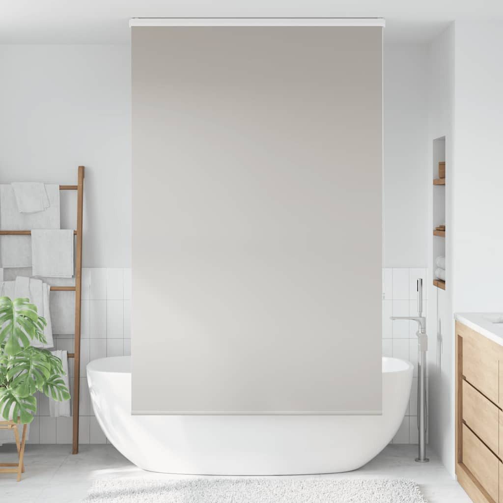 Rollo Duschrollo mit Kassette 140x240 cm Stoffbreite 136 cm, vidaXL – Bild 2 von 5