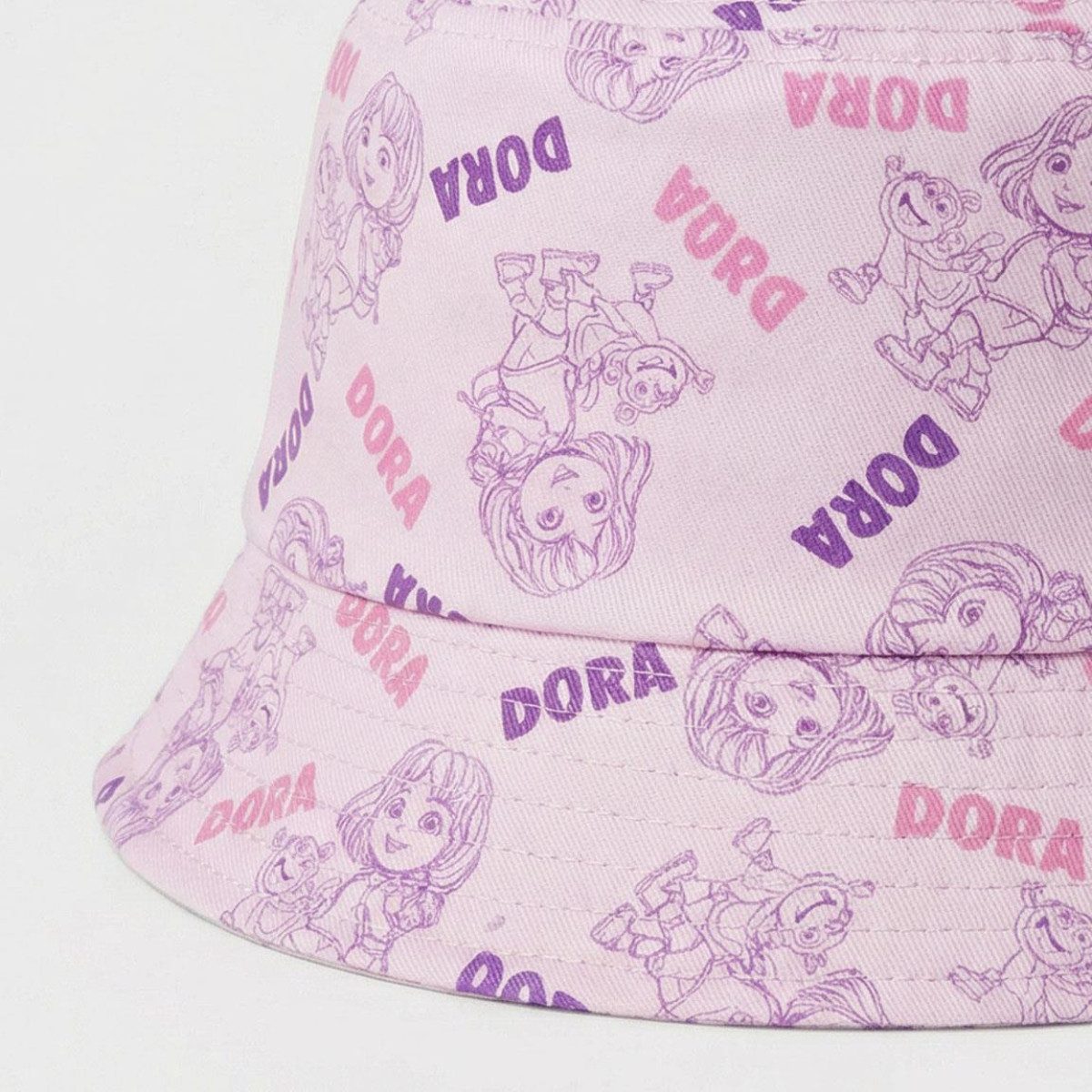 Dora la exploradora Fischerhut Kinder Onesize leichter Sommerhut für Strand und Reise