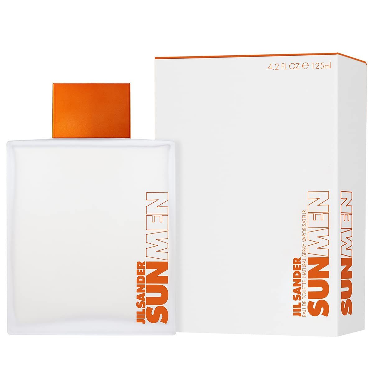 JIL SANDER Eau de Toilette SUN MEN 125ml, 1-tlg., Aromatisch, belebend, frisch
