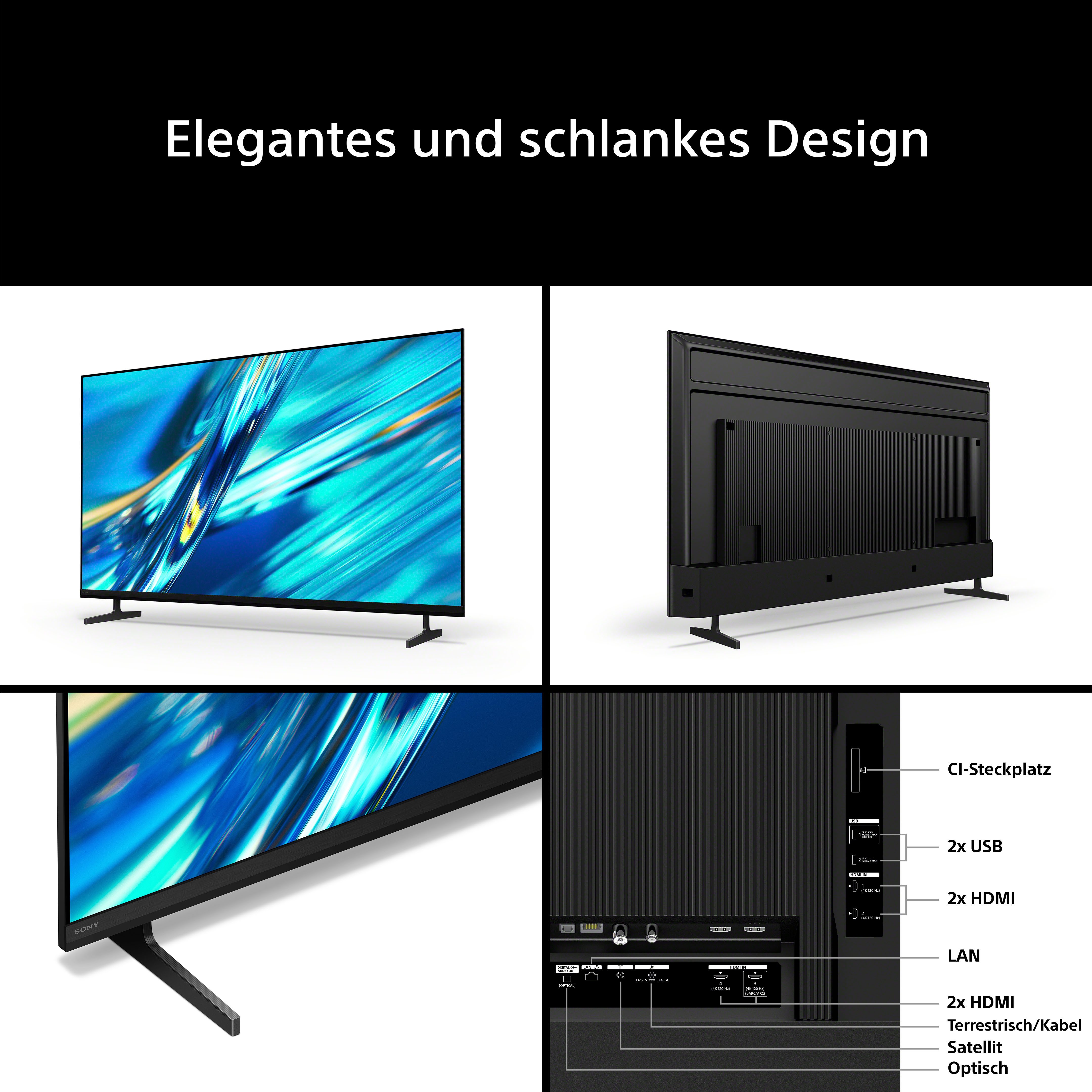 Sony K-85XR35M2 LED-Fernseher (215 cm/85 Zoll, 4K Ultra HD, Smart-TV, Google TV, Set aus: 85" BRAVIA 3 II + BRAVIA Theatre System 6 Soundbar)