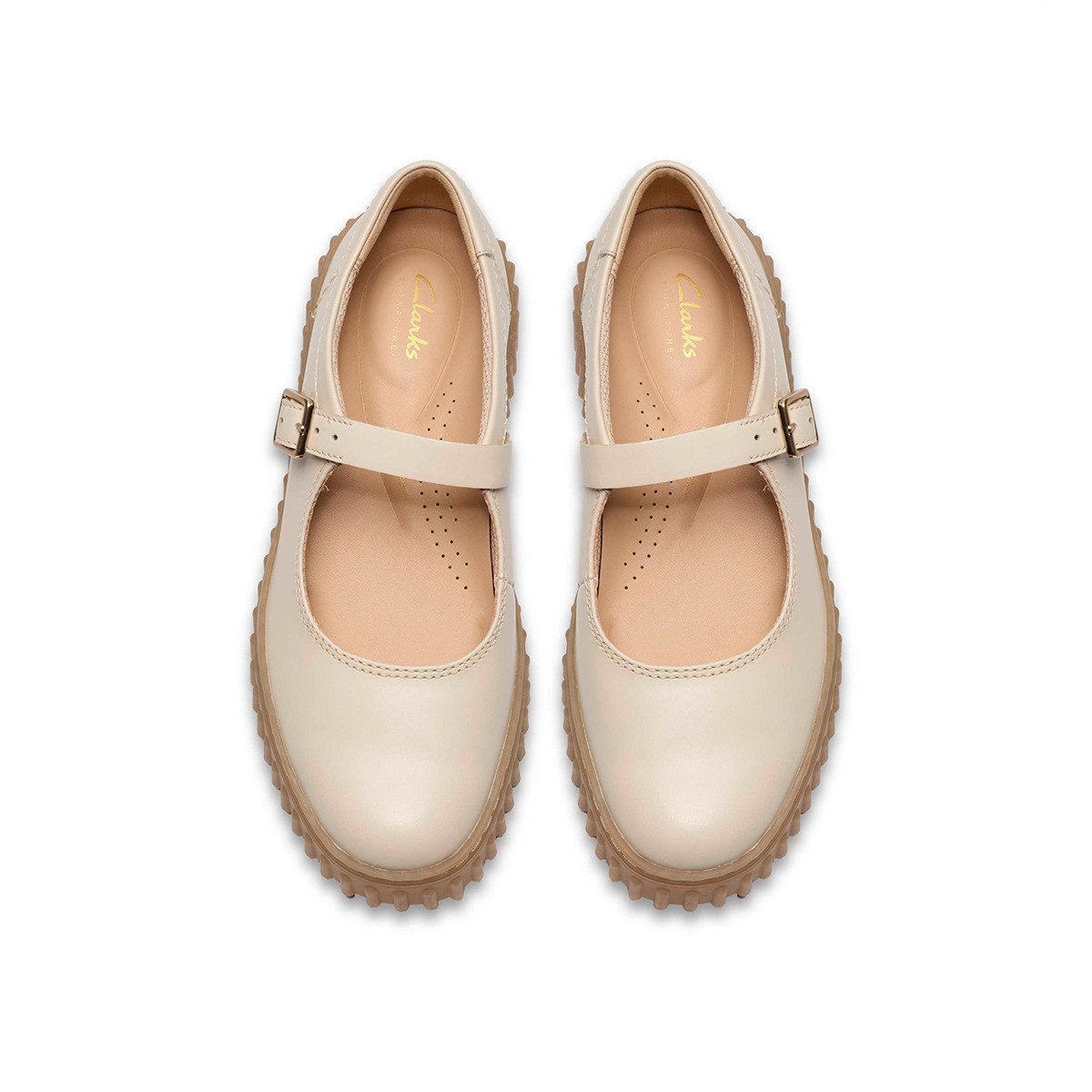 Clarks Clarks Torhill Jane 26186305 4, Ballerina, Beige, Damen Ballerina