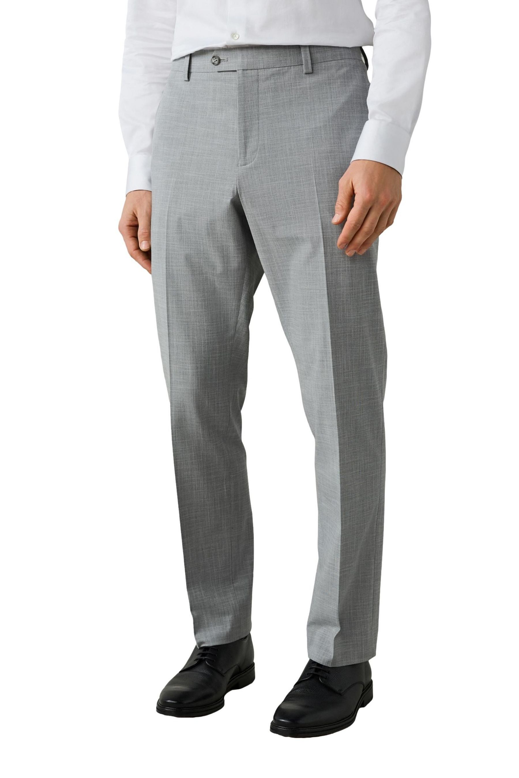 Anzughose Strukturierte Motionflex Slim Fit Anzughose