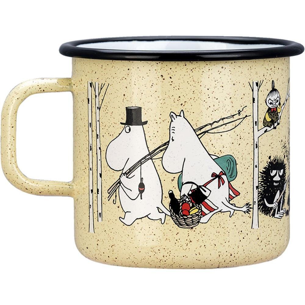 Muurla Kinderbecher Tasse Mumins XXL Campers (800 ml)