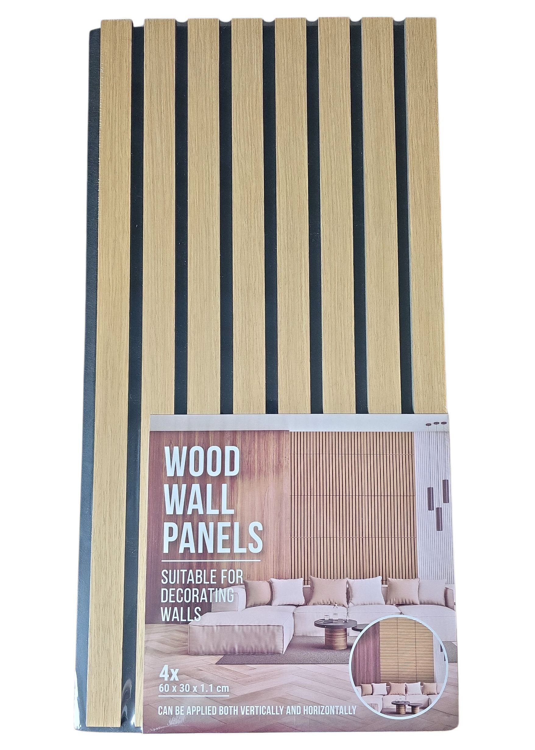 Spectrum Wandpaneel Wandpaneel Holz 60 x 30 cm 4 Stück, 0,18 qm, (4-tlg) günstig online kaufen