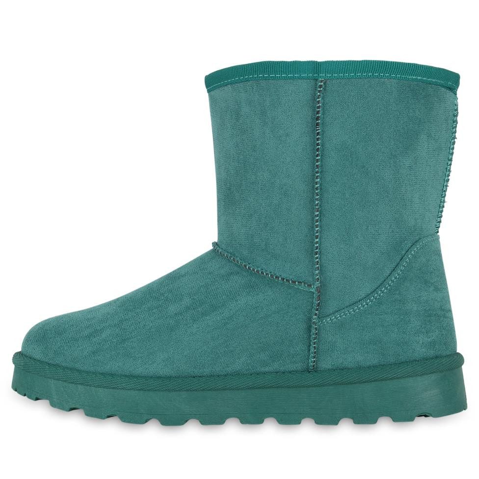 VAN HILL Damen Warm Gefütterte Winter Boots Stiefeletten Bequeme Schuhe 841490 Winterstiefelette Damen Warm Gefütterte Winter Boots Stiefeletten Bequeme