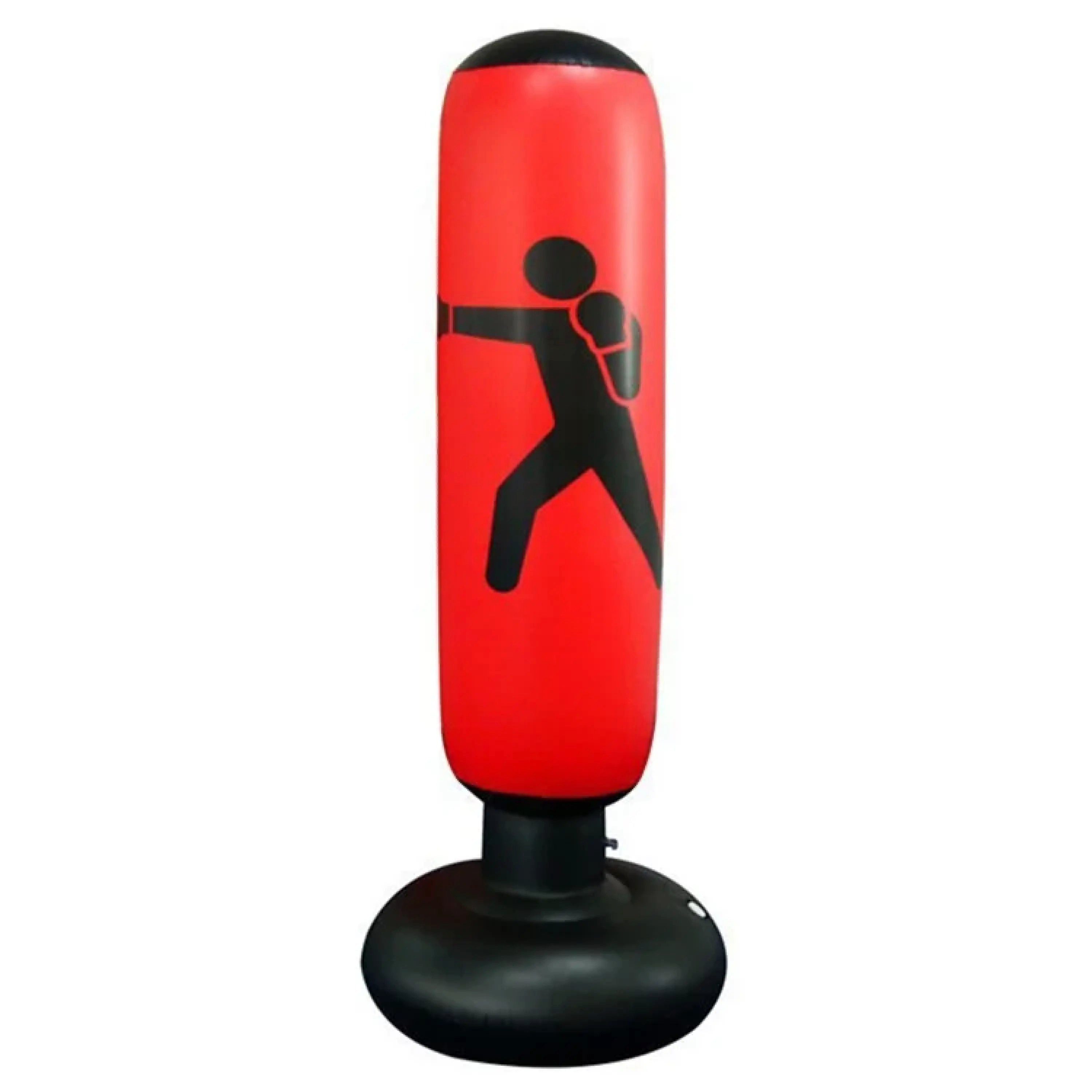 Sport-Knight® Standboxsack Standboxsack aufblasbar – 160 cm Boxsack, für Kickboxen & Stressabbau, Strapazierfähiges PVC