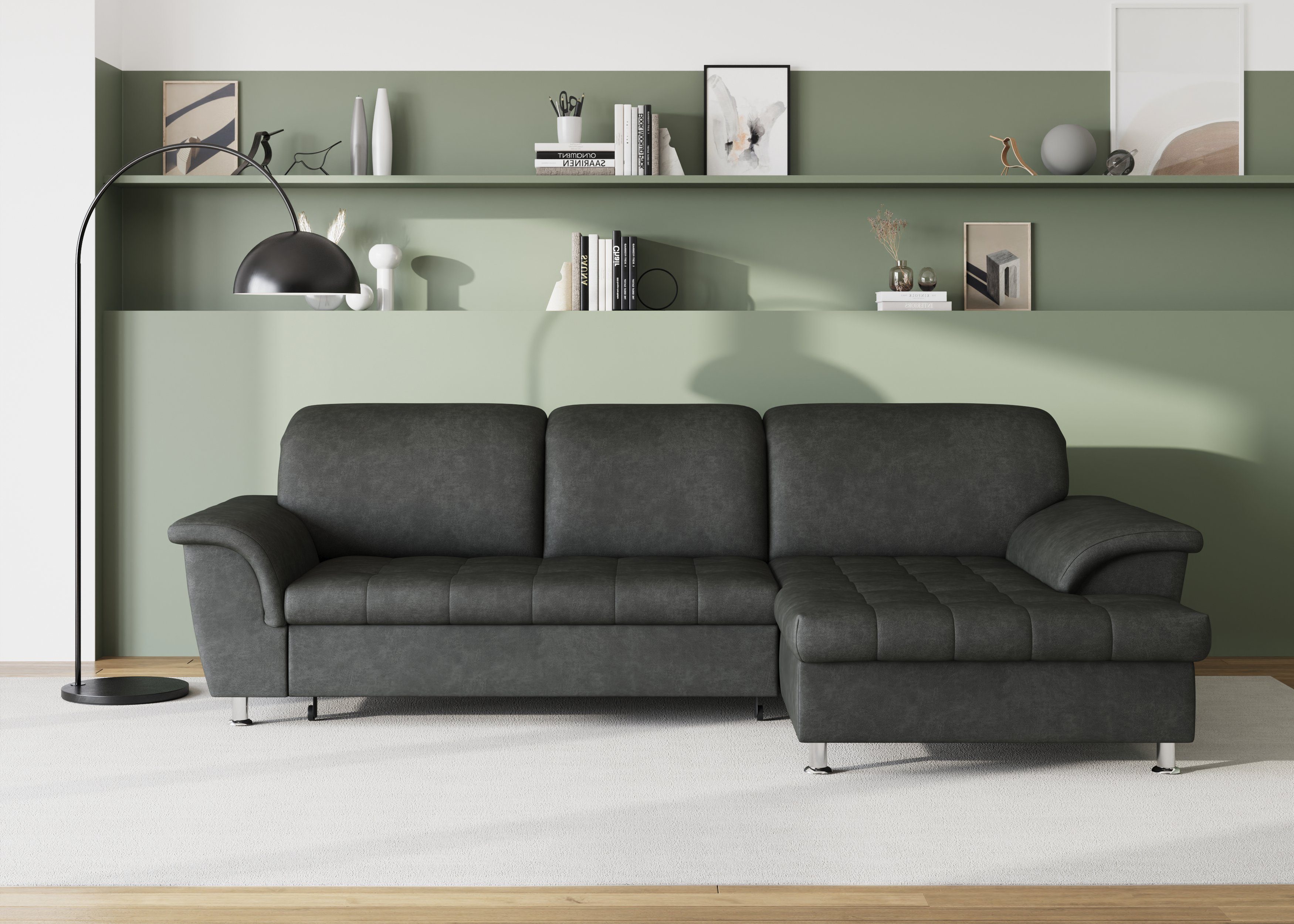DOMO collection Ecksofa Franzi Steppung im günstig online kaufen