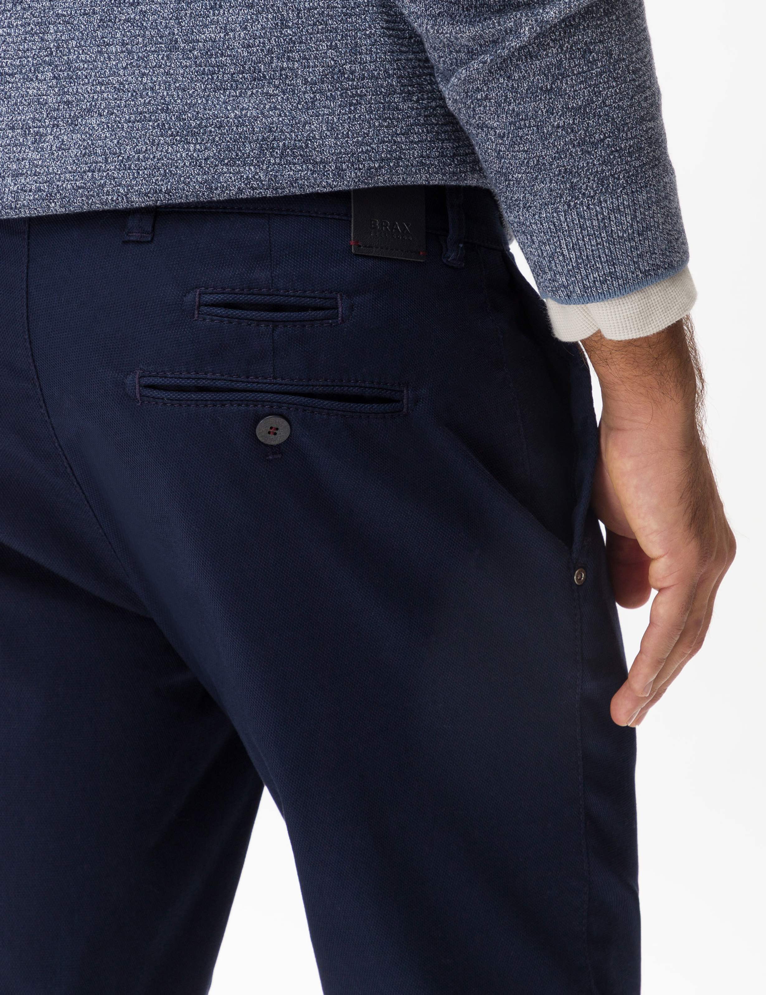 Brax Chinohose Style FABIO IN Hi-Flex: Flatfronthose im Modern Fit – Bild 3 von 5
