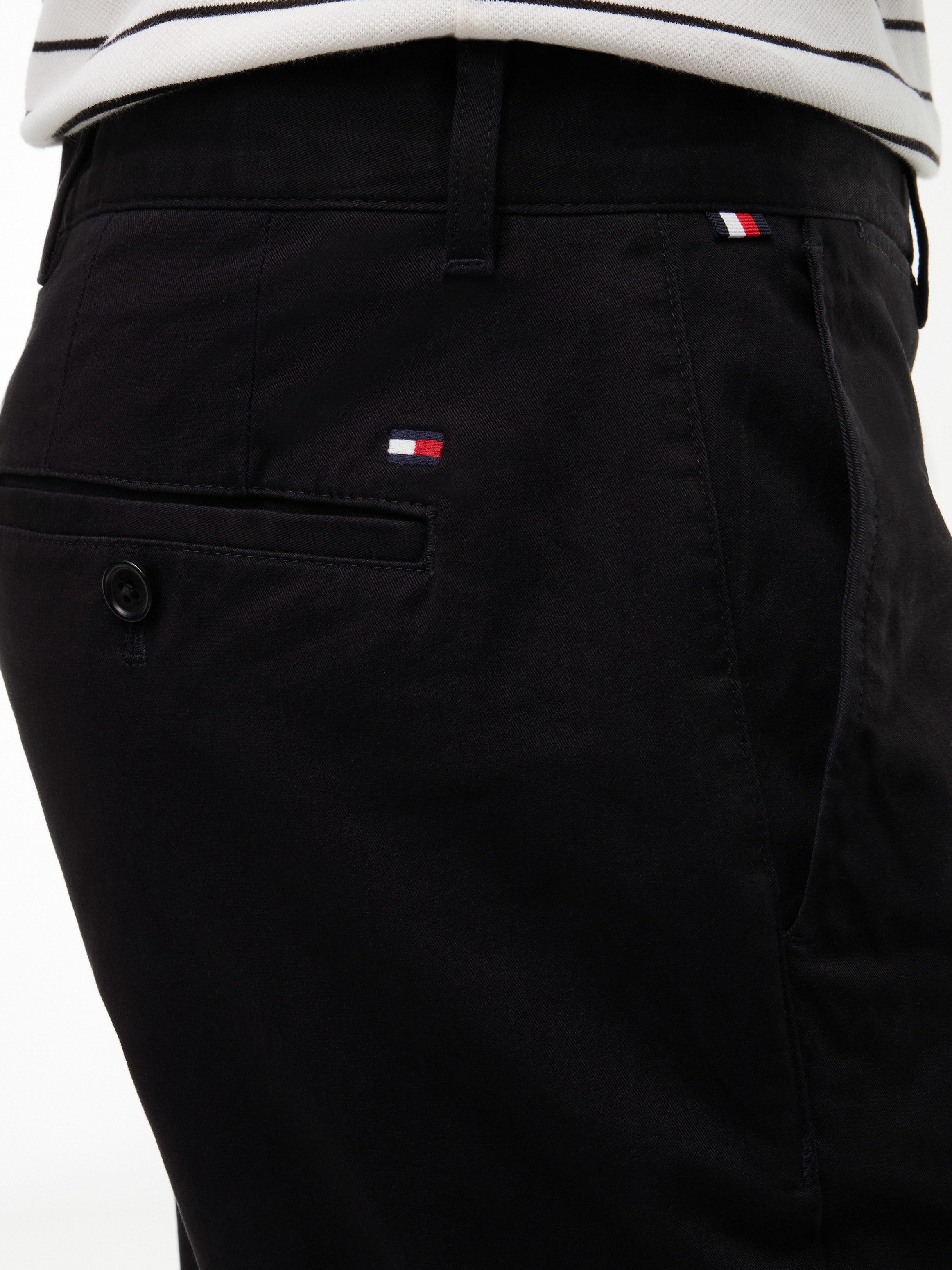 Tommy Hilfiger Chinohose CORE DENTON ESSENTIAL Straight Fit, Baumwolle mit Stretch
