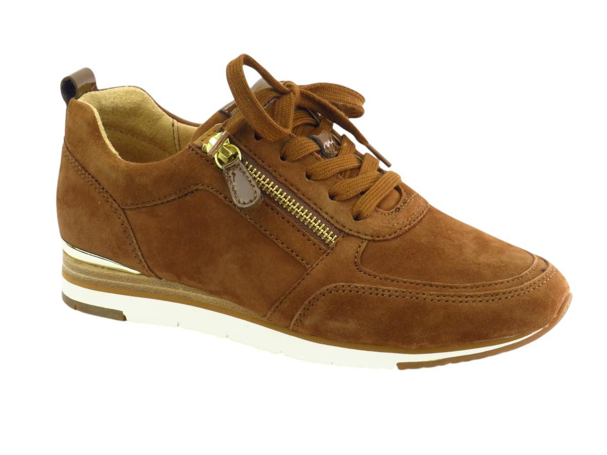 Velour whisky Reißverschluss Sneaker