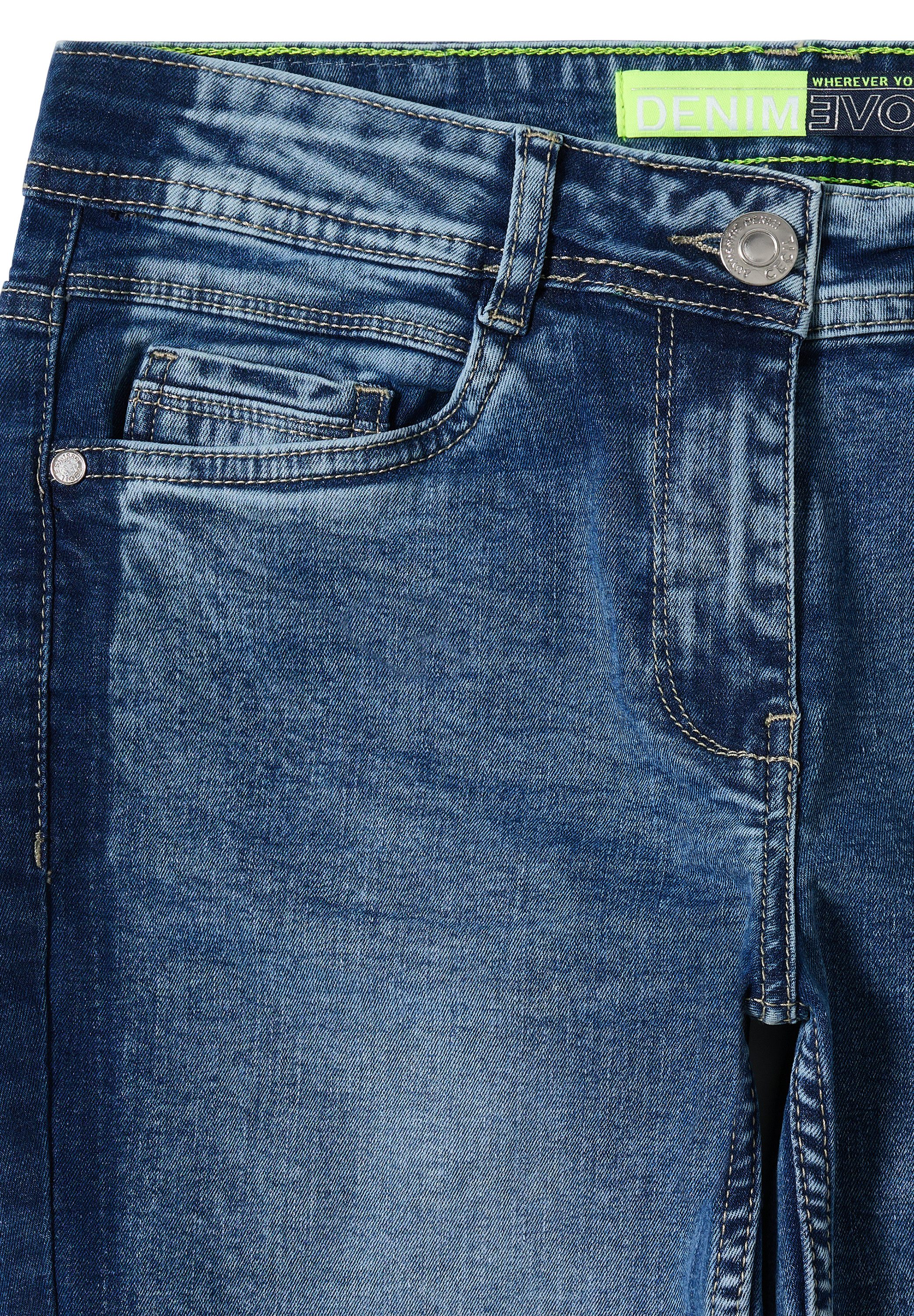 CECIL Comfort-fit-Jeans aus Baumwolle mit Stretchanteil – Bild 4 von 5
