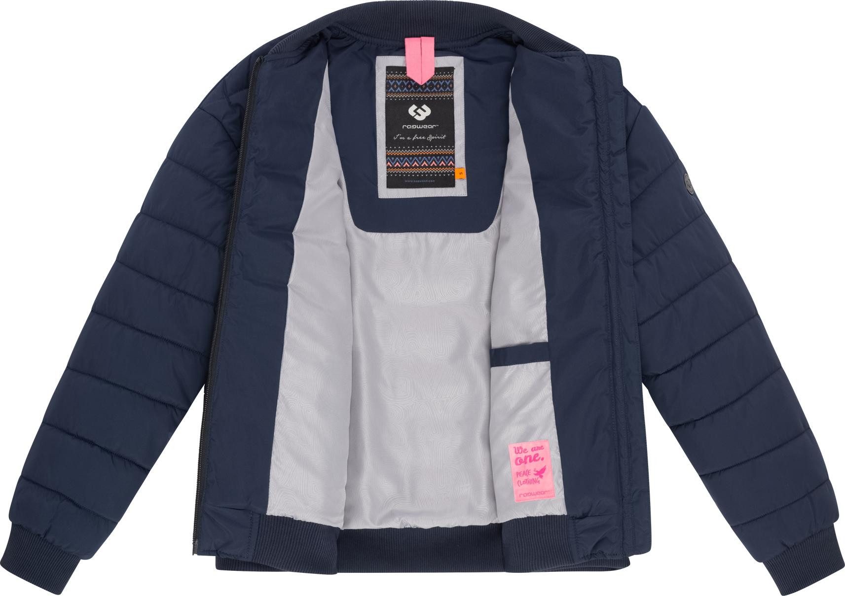 Ragwear Bomberjacke Bombina Wasserdichte Damen Winterjacke im Oversized-Look