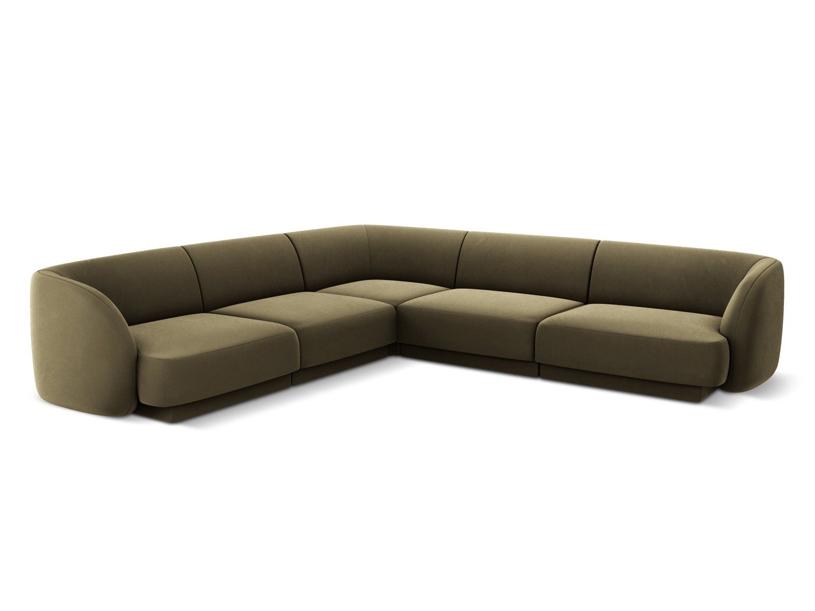 Micadoni Ecksofa Miley, 5-Sitzer Symmetrisch günstig online kaufen