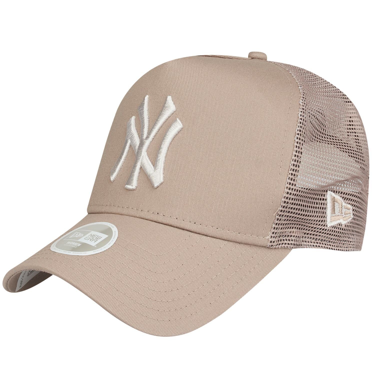 New Era Baseball Cap Trucker New York Yankees ash brown