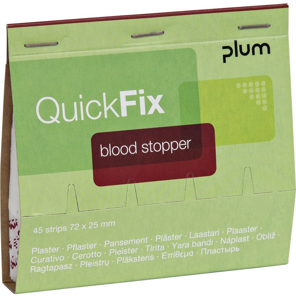 plum Pflasterspender PLUM QuickFix® Blood Stopper 5516 Pflaster-Nachfüllset