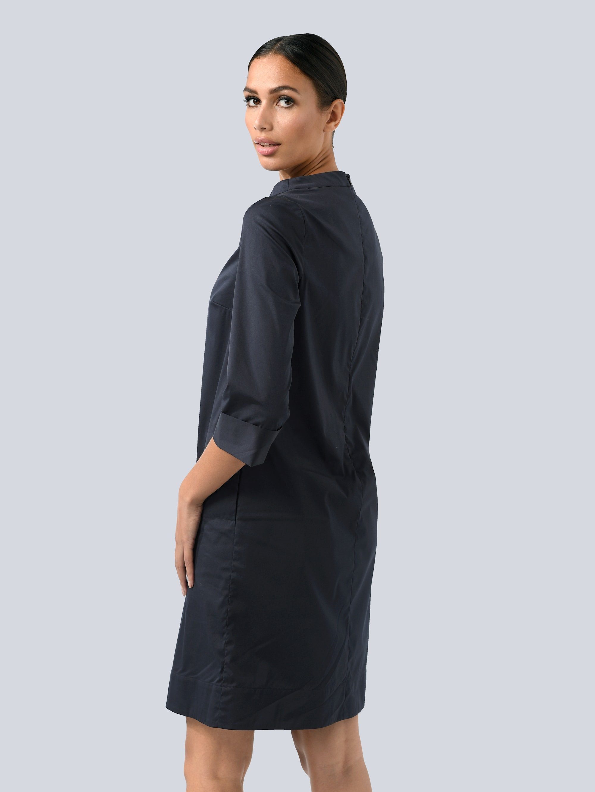 Alba Moda Blusenkleid in edler Baumwoll-Stretch Ware online kaufen | OTTO