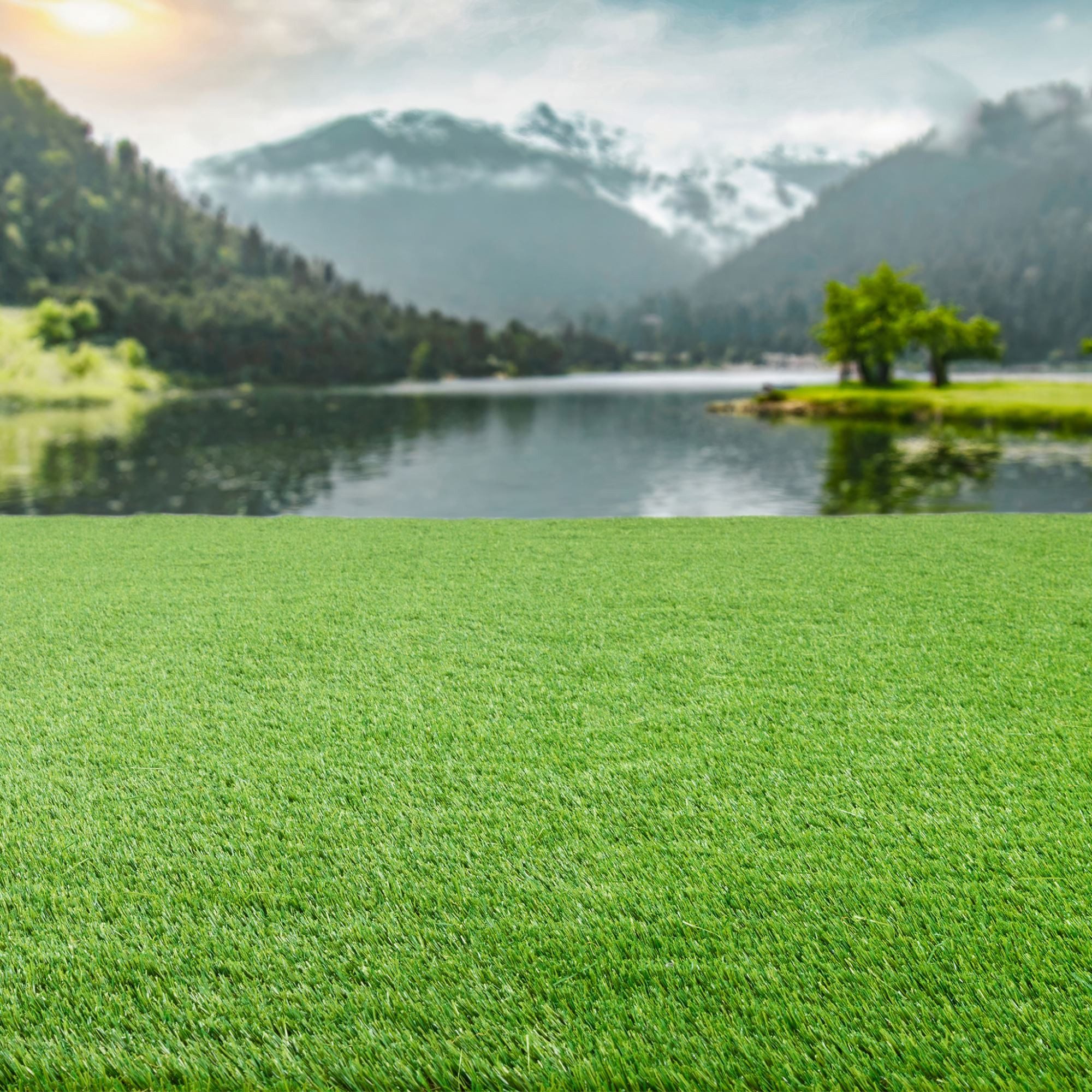 Steffensmeier Kunstrasen Highland, Rechteckig, Höhe: ca. 37 mm