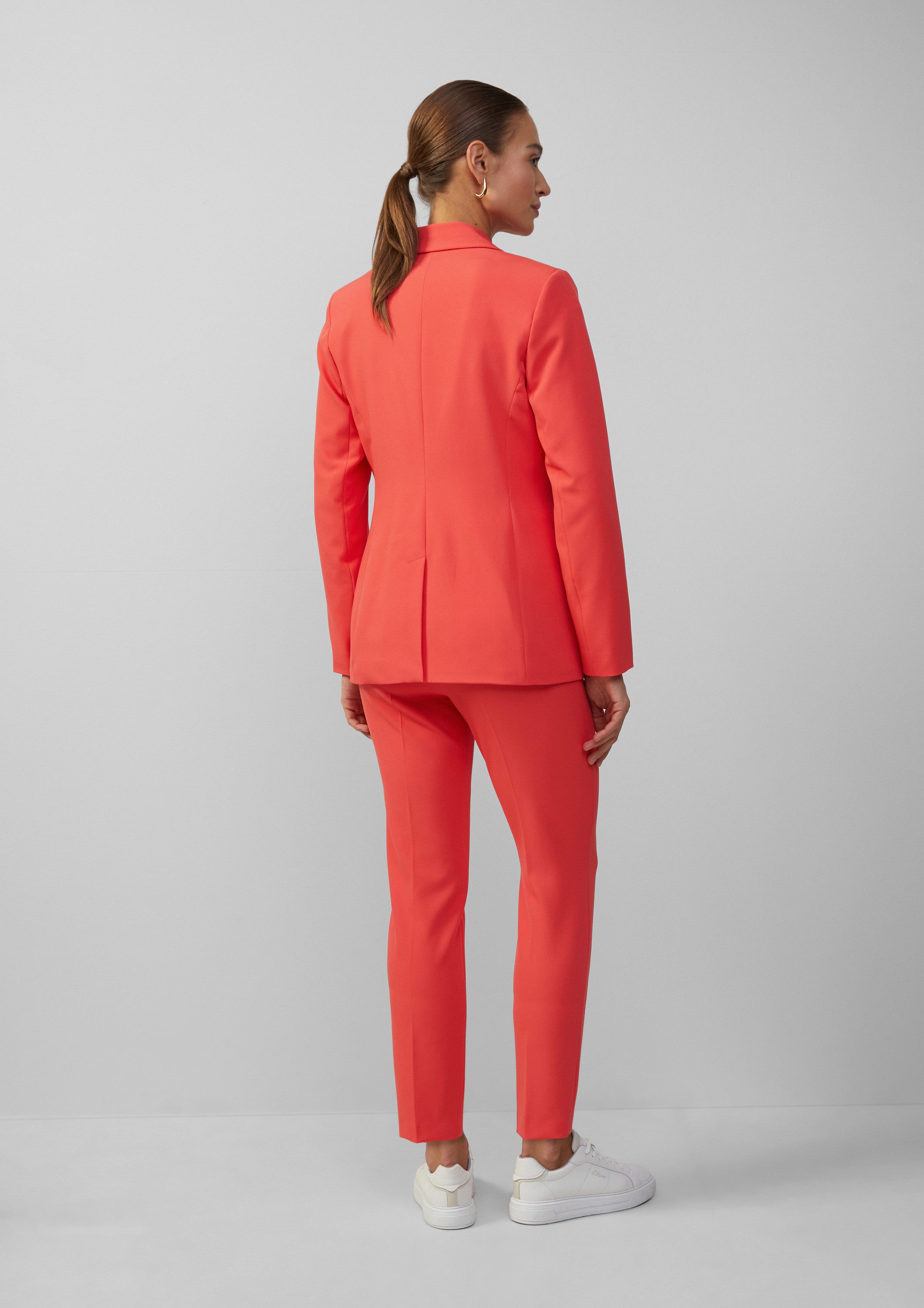 s.Oliver Jackenblazer Indoor-Blazer Blazer mit Reverskragen im Slim Fit