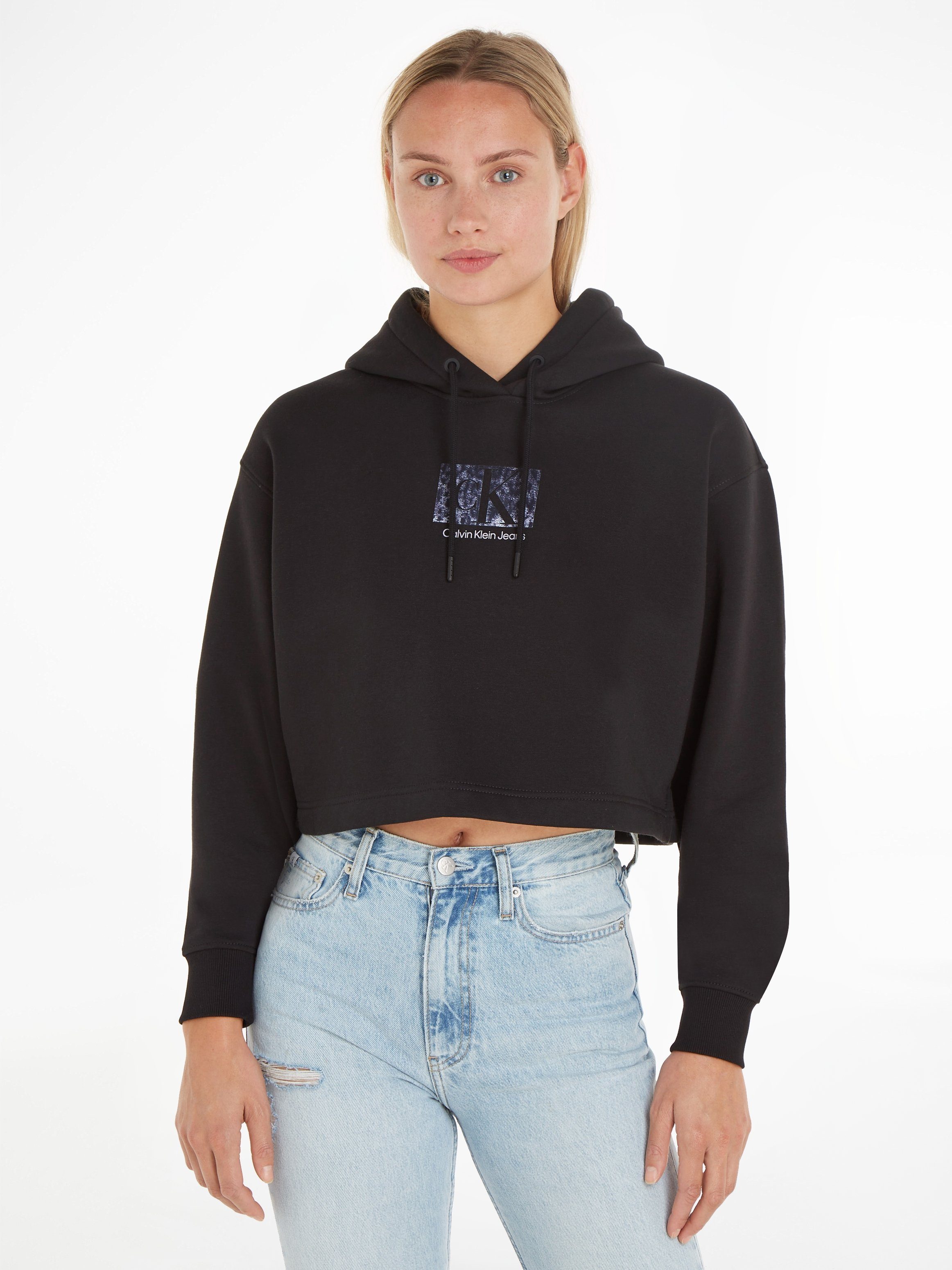 Calvin Klein Jeans Kapuzensweatshirt PRINTED BOX günstig online kaufen