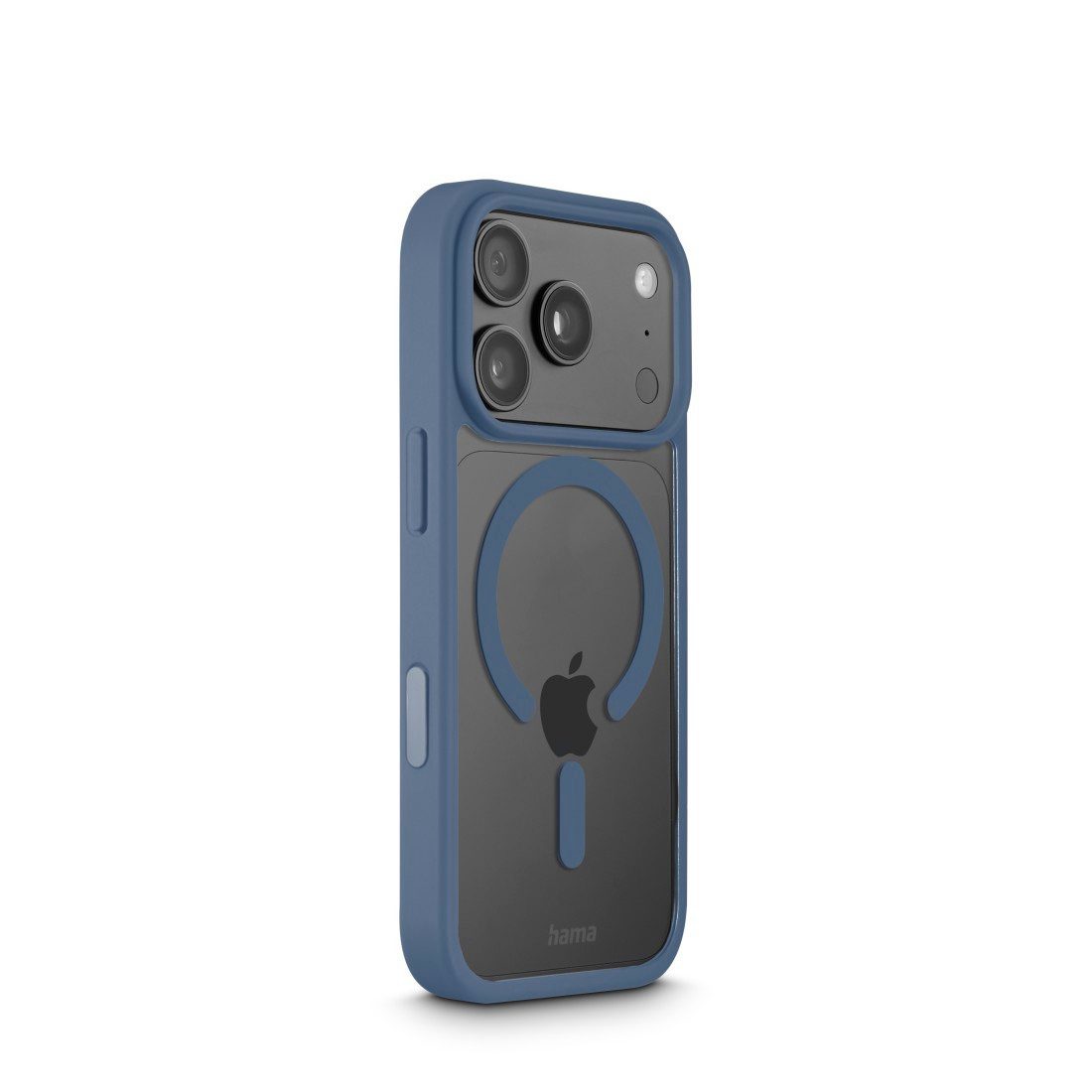 Hama Smartphone-Hülle Handyhülle für Apple iPhone 17 Pro 18 Pro mit Magnetring, Magnetring, MagSafe, Kameraschutz, Anti-Rutsch, Wireless Charging