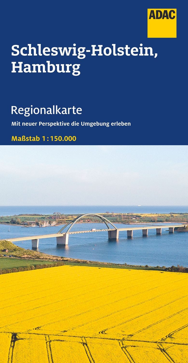 ADAC Regionalkarte 01 Schleswig-Holstein, Hamburg 1:150.000 / diverse, Straßenkarte und Autokarte