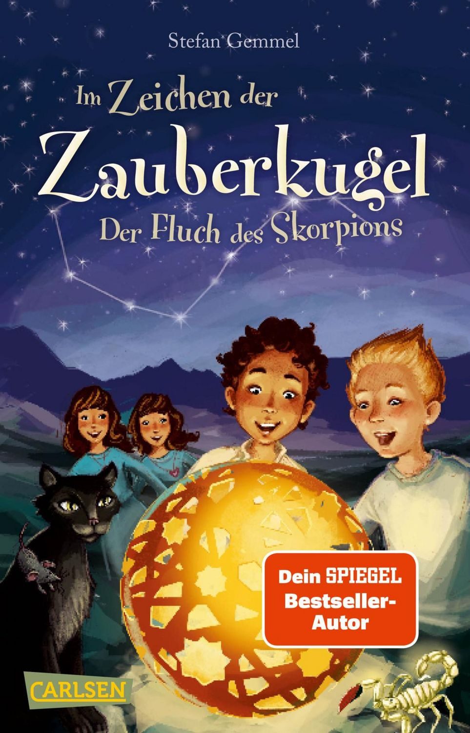 Im Zeichen der Zauberkugel 2: Der Fluch des Skorpions / Stefan Gemmel, Abenteuerbuch mit einer Prise Magie!