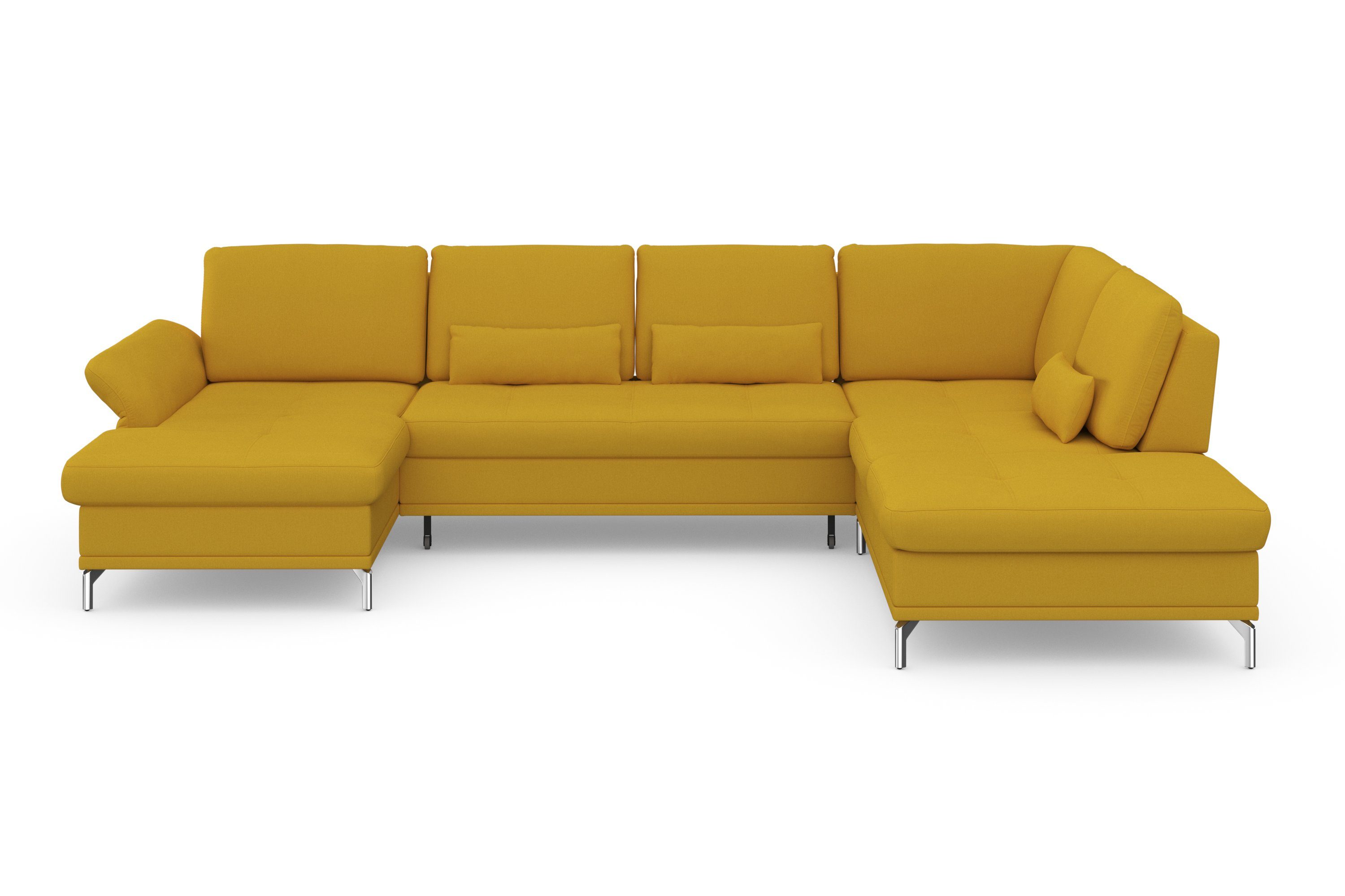 INOSIGN Wohnlandschaft "Palm Beach U-Form" Federkern, mit Sitztiefenverstel günstig online kaufen