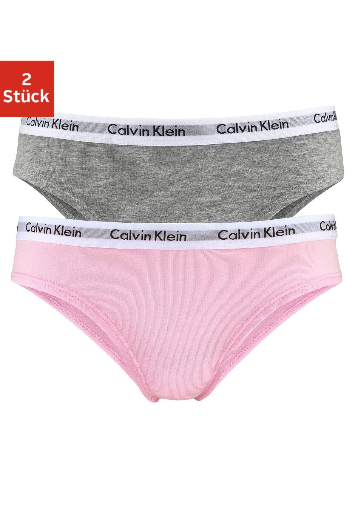 Kids Klein Logobund Calvin Slip Mädchen Underwear Kinder mit Junior MiniMe,für