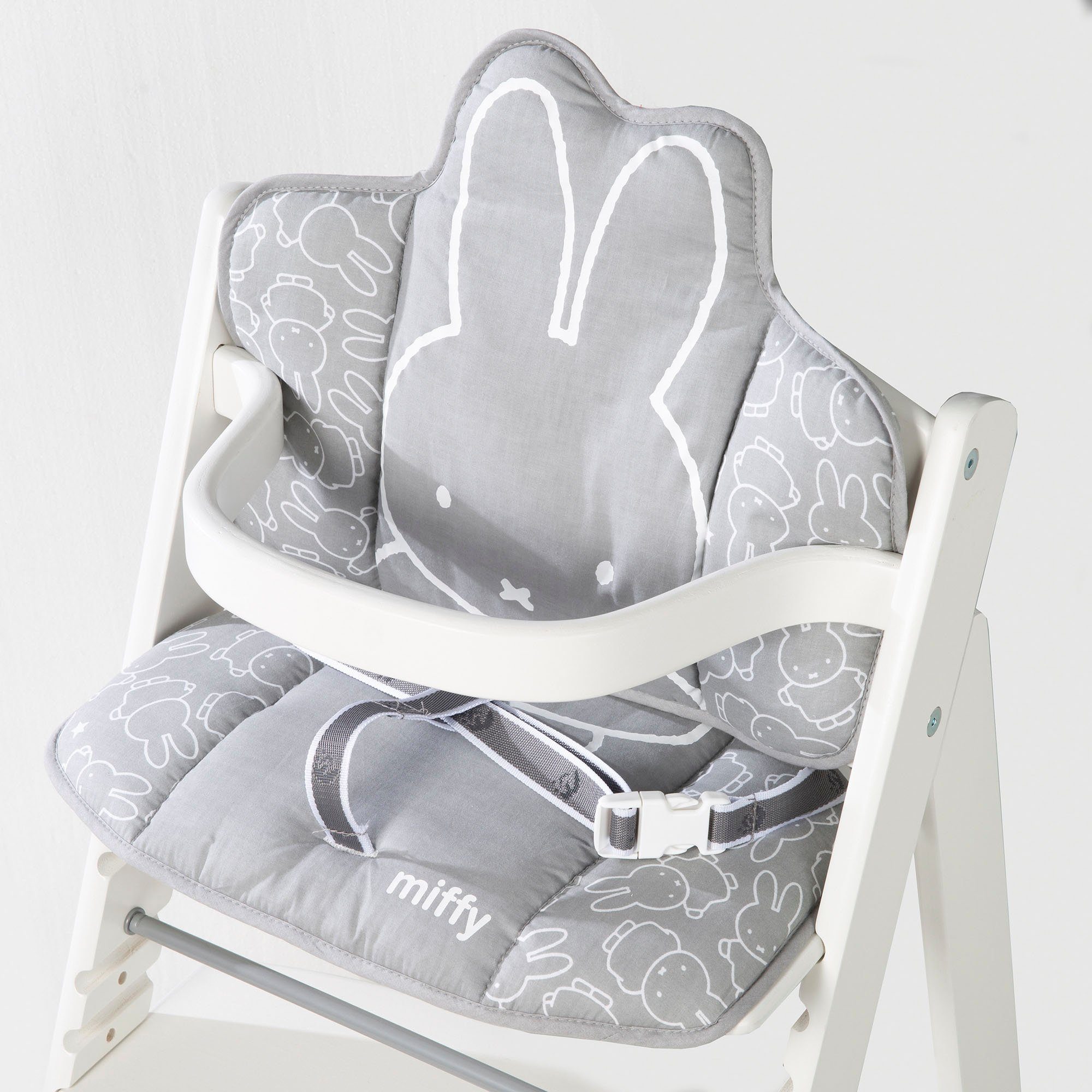 roba® Sitzverkleinerer miffy®, (Set, 2-tlg), für roba Hochstuhl Sit Up und Grow Up